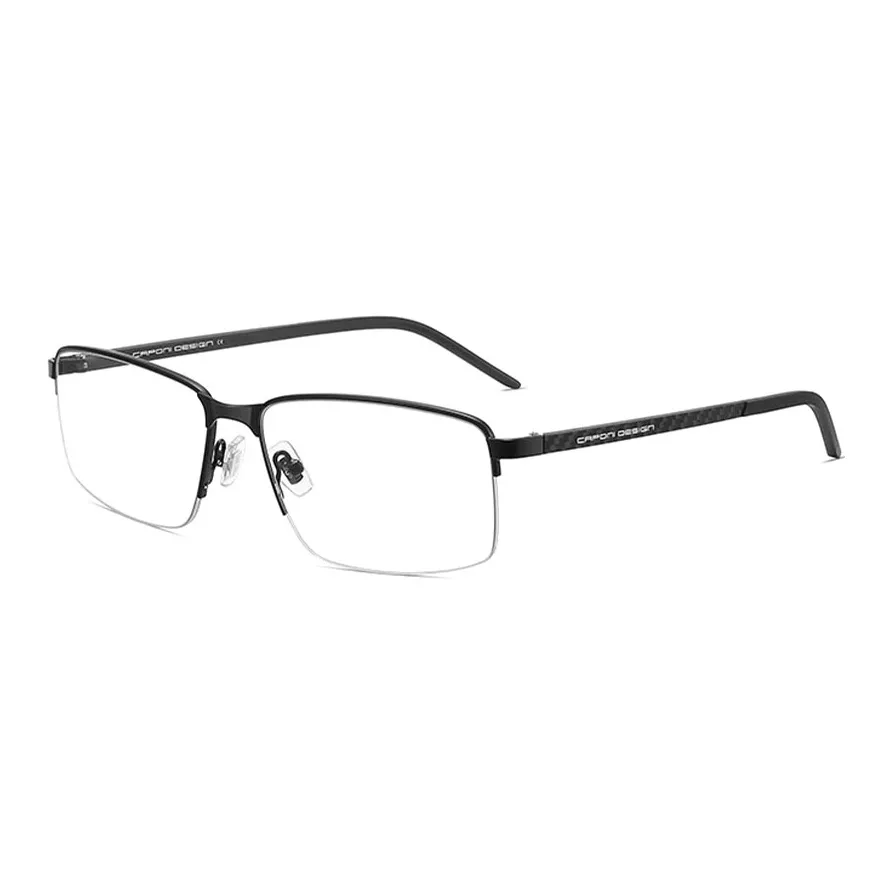 CAPONI Прямоугольный Монограмма Очки Унисекс