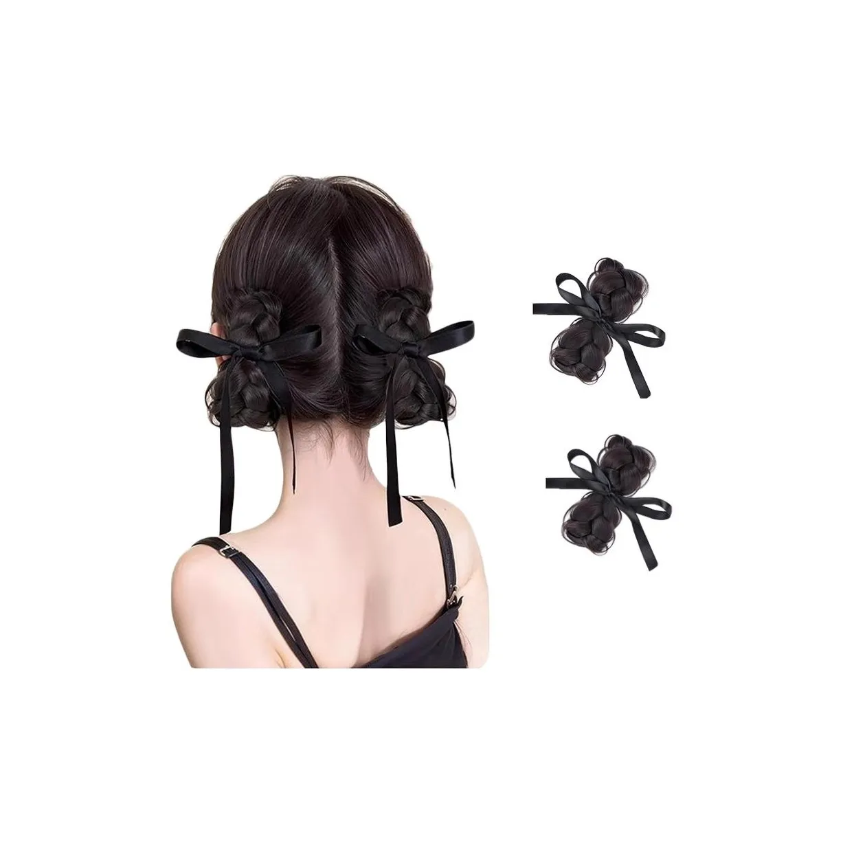 TIANKONGSHU Лента Арочный Шар Голова Женская Перука