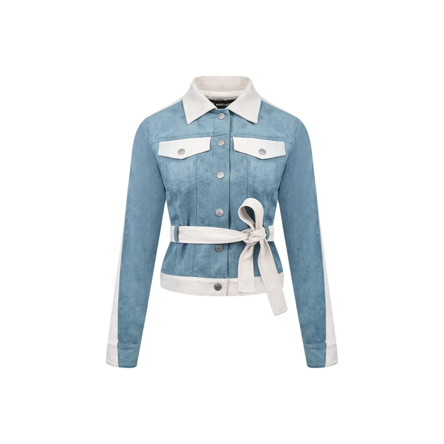 Ann Andelman Blue Women's Jackets Анн Анделман Синий Женские Куртки