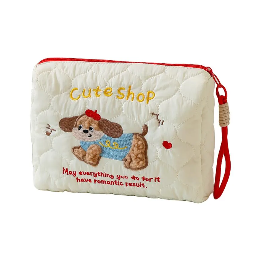 MUXI BABY Сумка Портативная Большая Емкость Makeup Bag Сумка для Макияжа для Путешествий Милый Портативный Utility Сумка