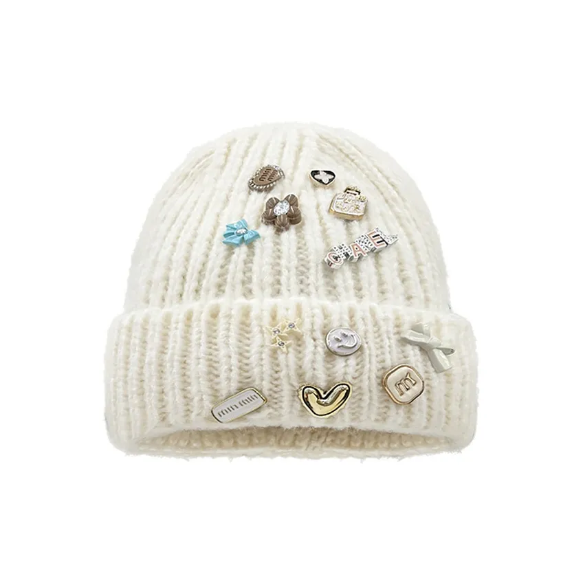 ЮЙЧЖАОЛИНЬ Акриловые шапки-бини унисекс