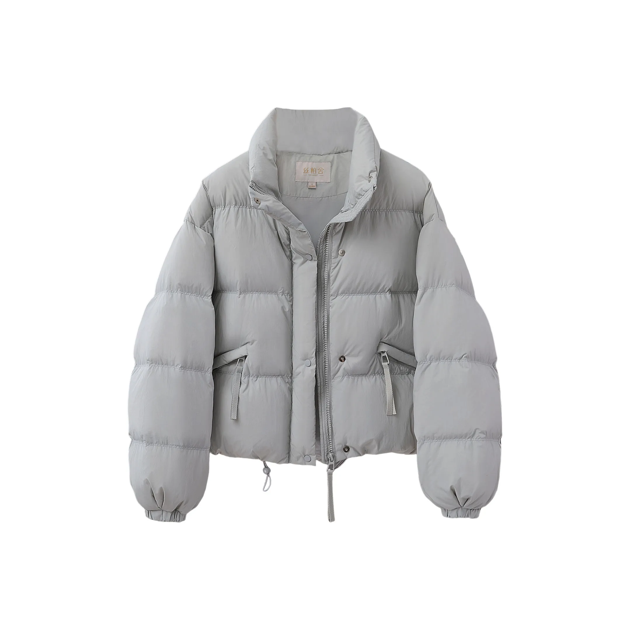 SIBAISHE Светло-синий женский пуховик