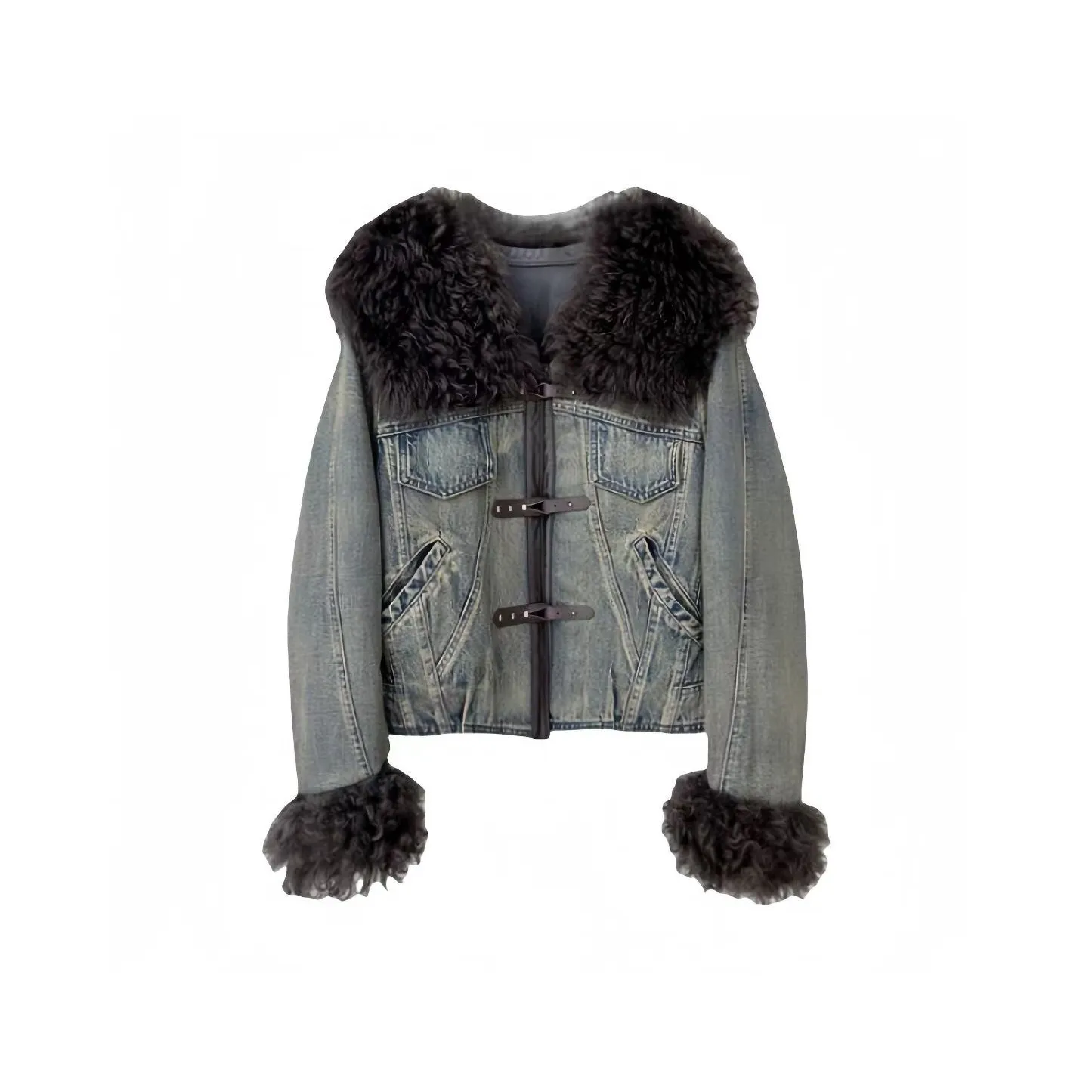 KKX Изображение Цвет Женские Джинсовые Куртки