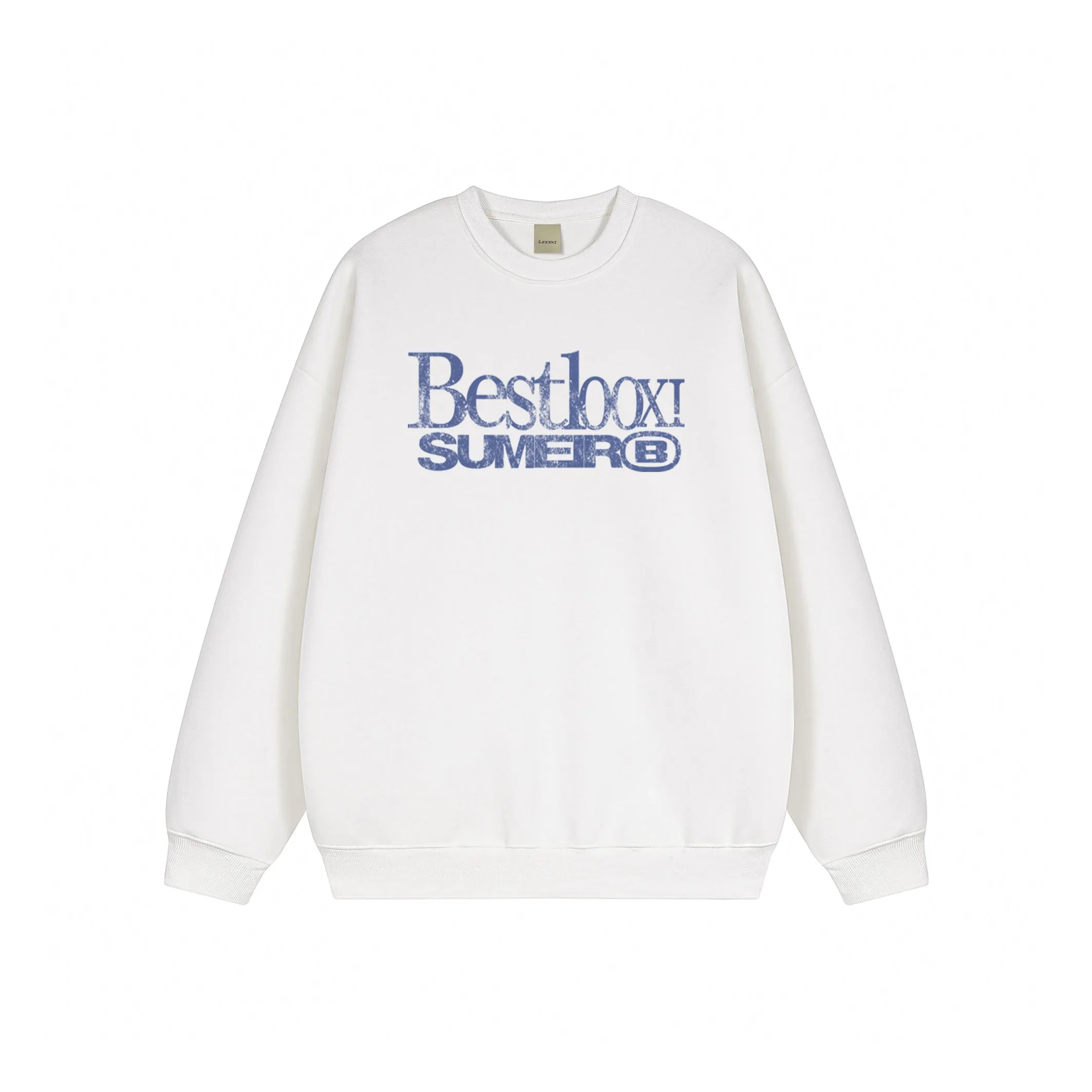 LOOX! Белый Унисекс Свитшоты