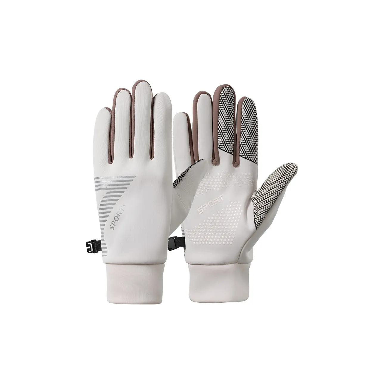 NANJIREN Утолщенные Теплые Перчатки Женские