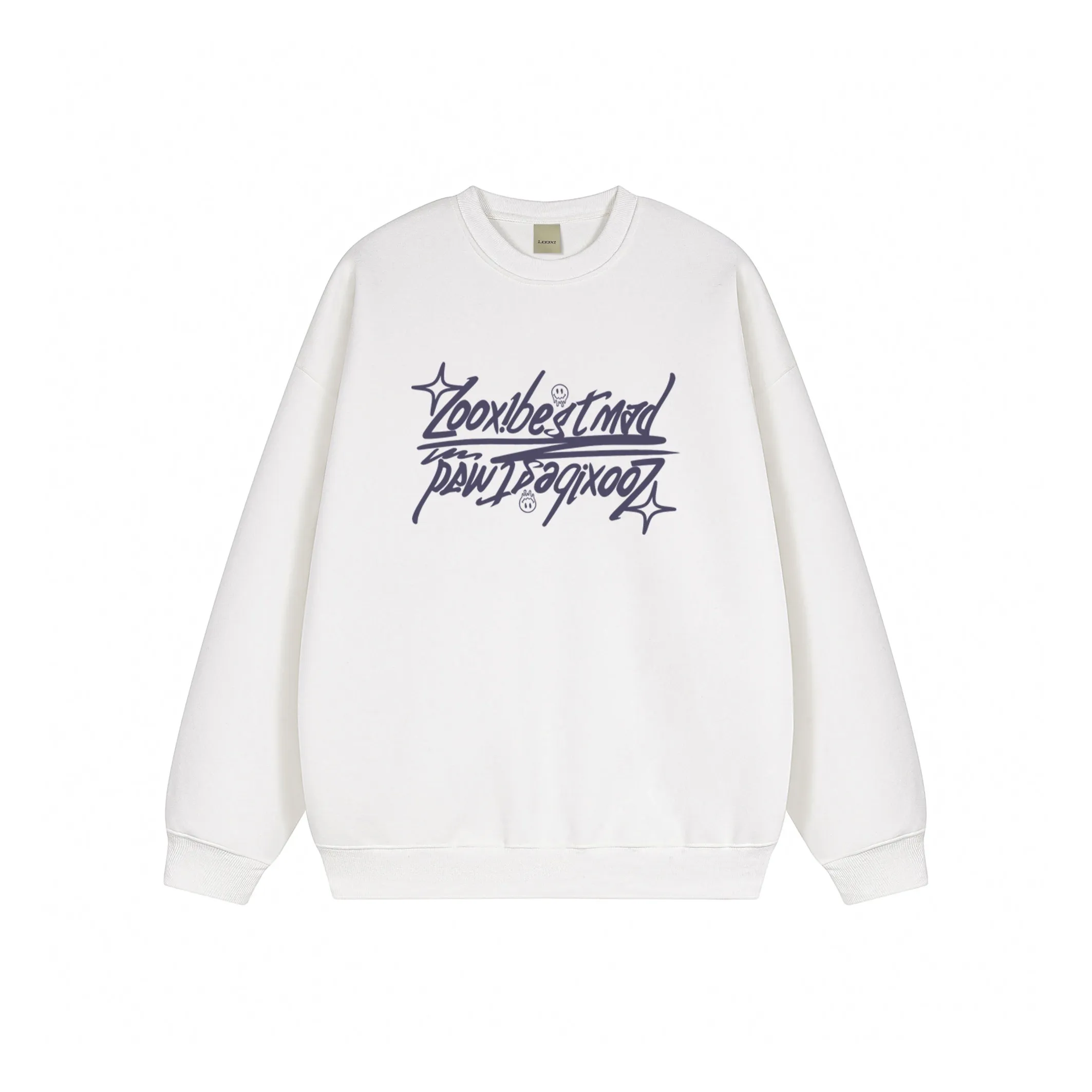 LOOX! Белый Унисекс Свитшоты