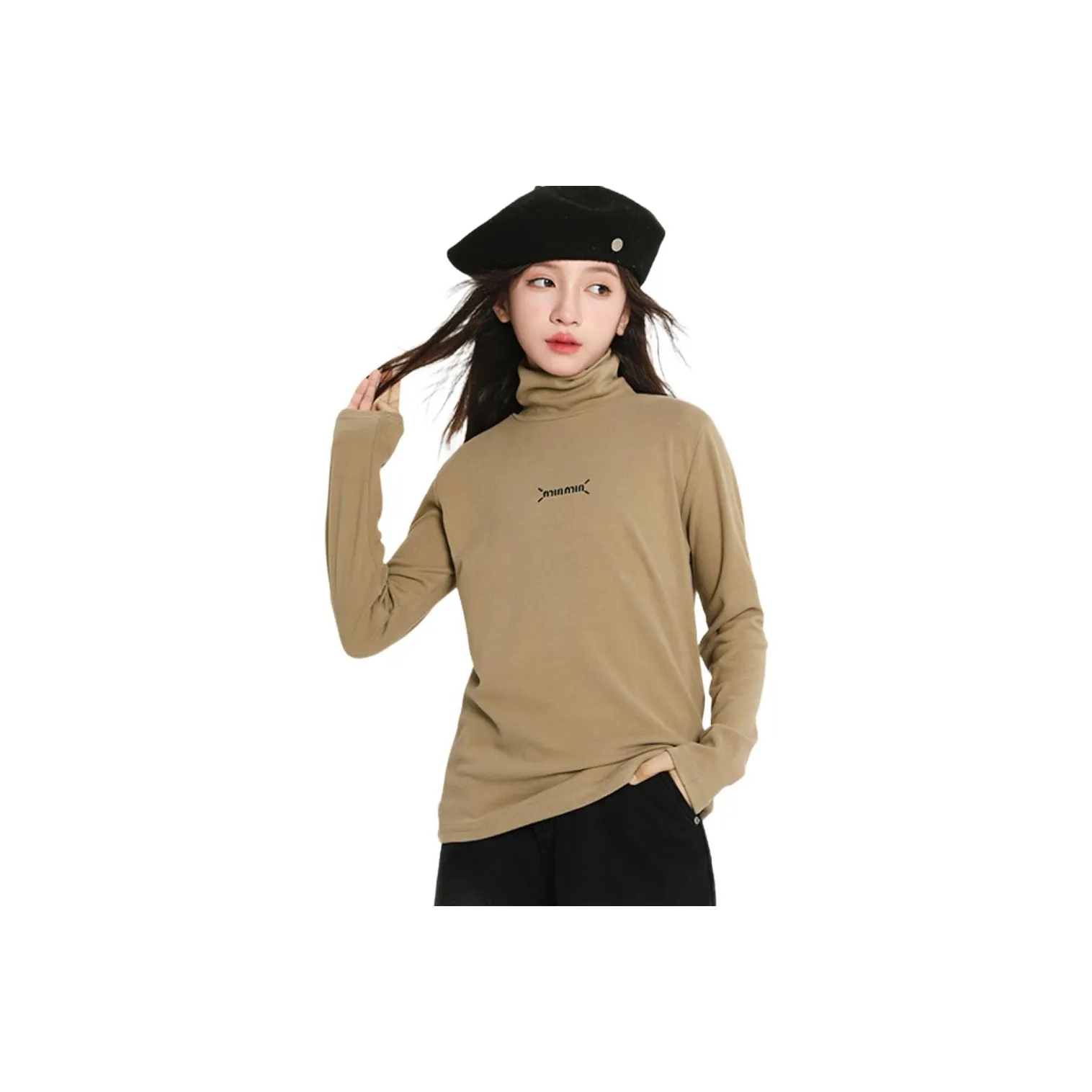 Yunpo Длинный рукав Т-рубашка Подростки