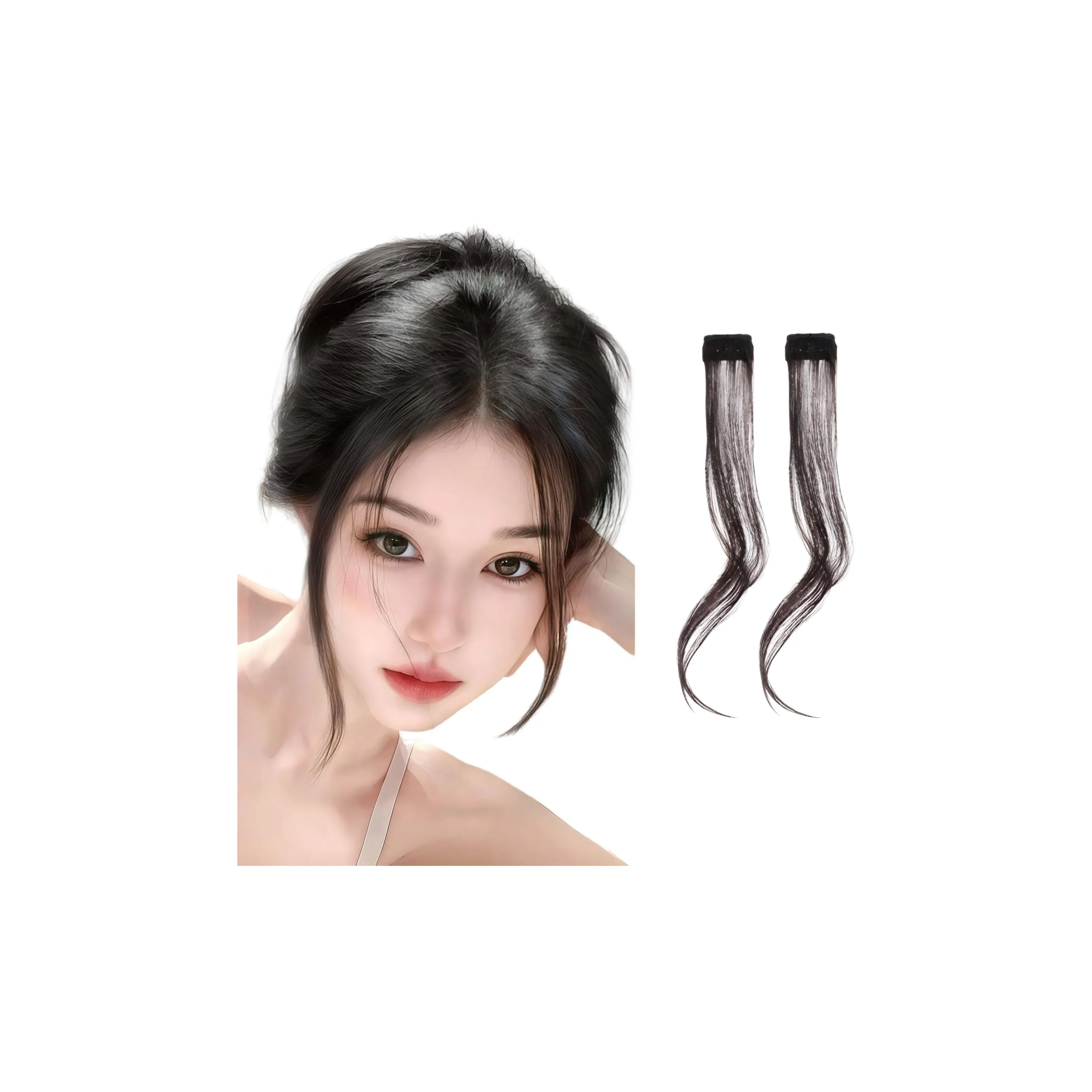 QIYEXUE Дракон Кисточка Ленты для Заколки Волосы Расширение Средний Разделенный Внешний Завит Волосы