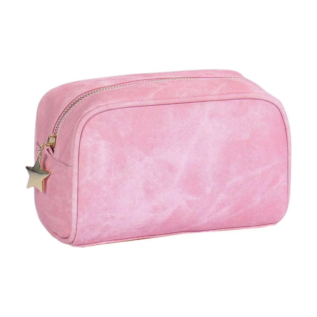 PureLove Деним Узор Сумка с Премиум Feel And Большая емкость Путешественная Сумка