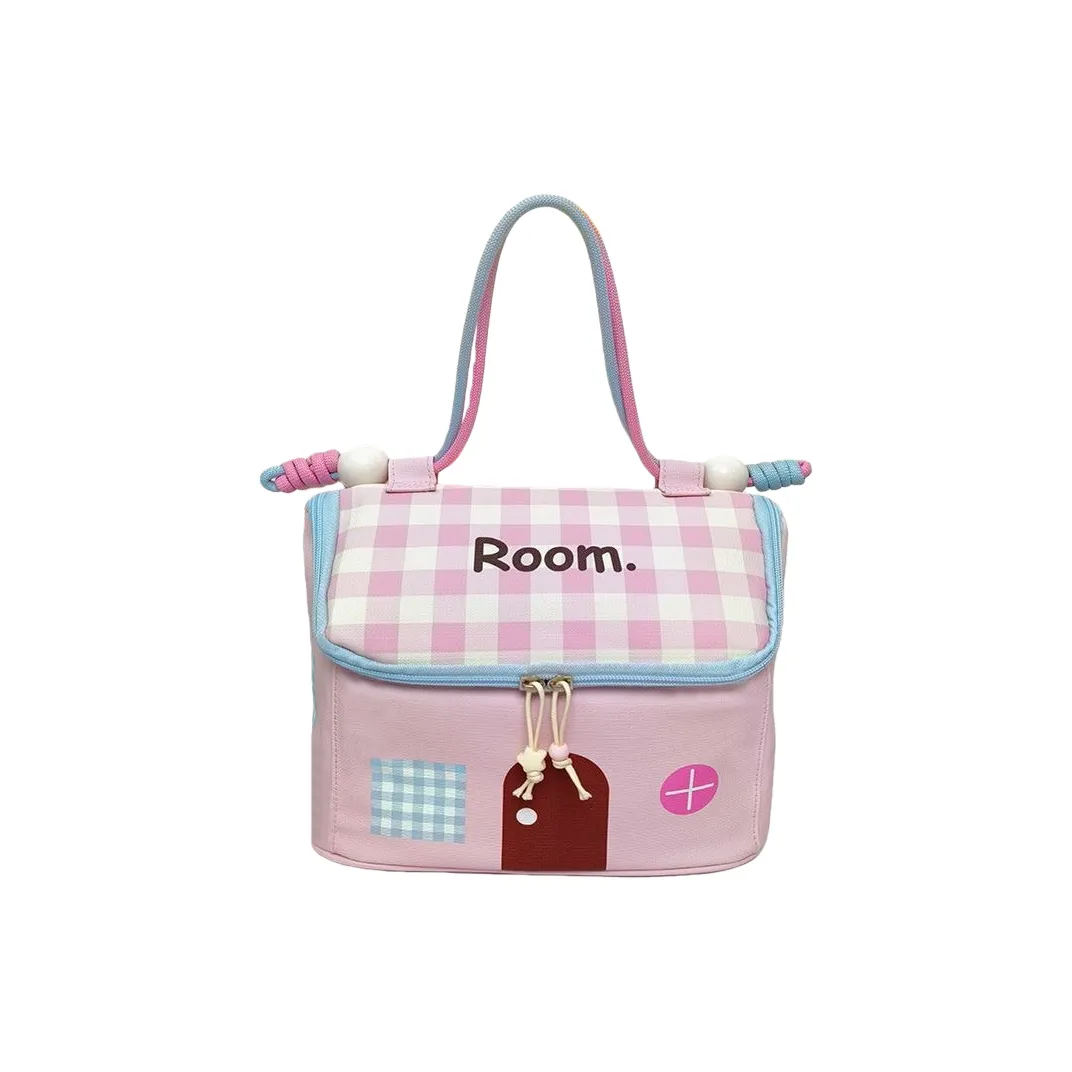 JIELANGSHI ПУ (полиуретан) ROOM Small House Сумка Makeup Bag Стандартный Унисекс