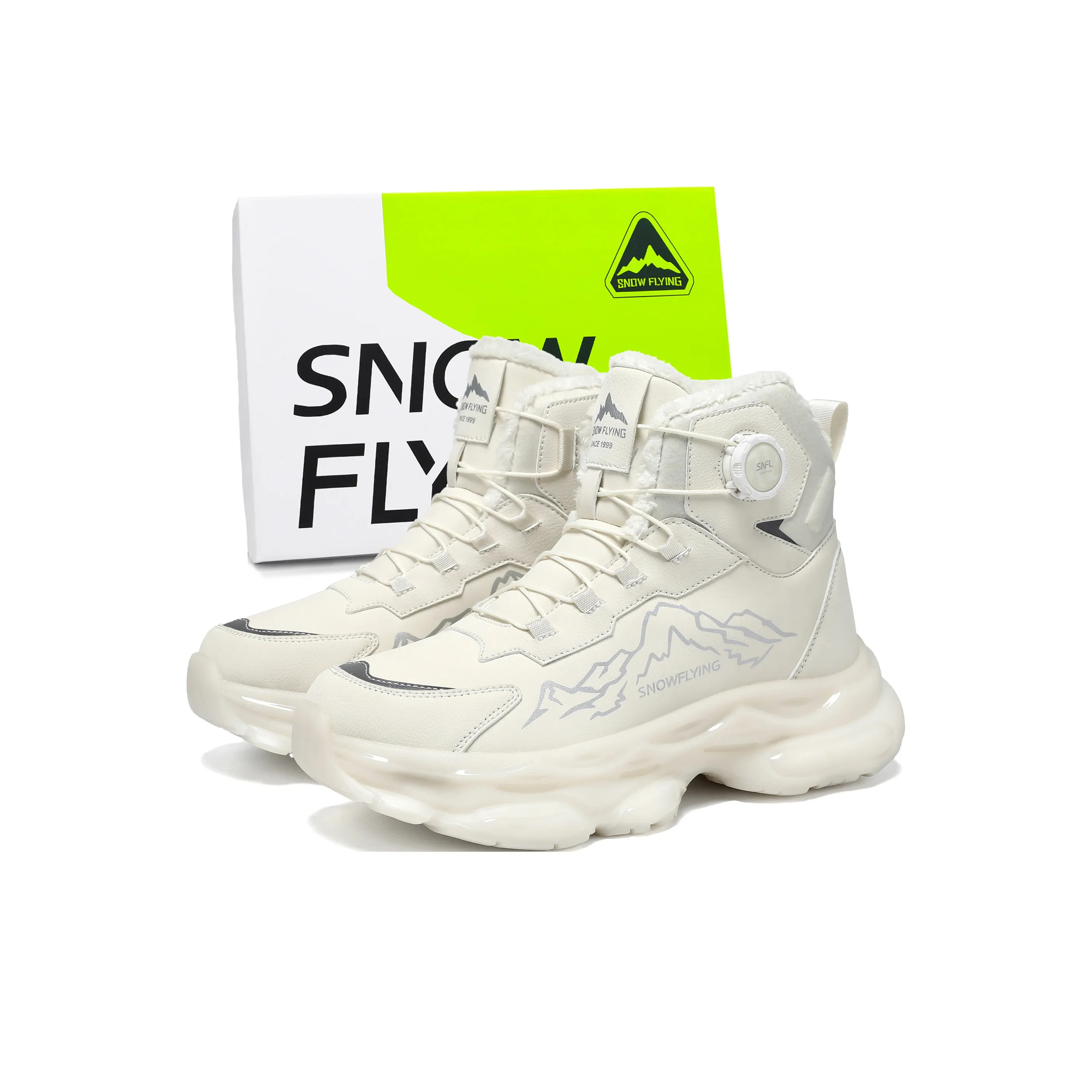 SNOW FLYING Зимняя коллекция тактических ботинок Короткие сноубутсы Унисекс