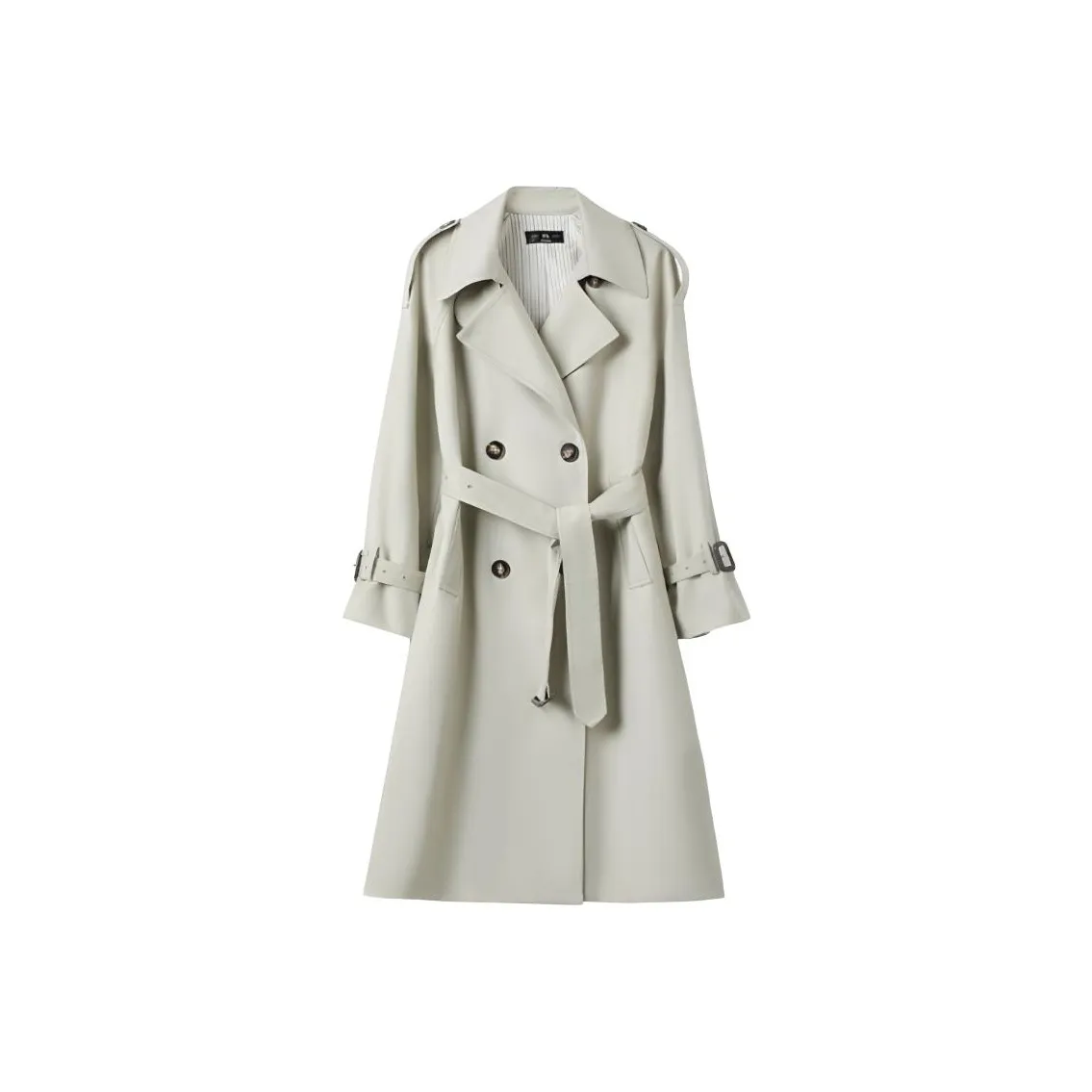 Amyway Зеленый Женский Тренч