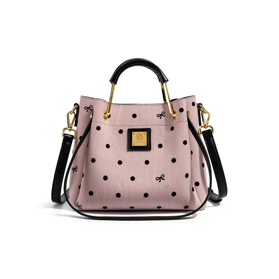 TAMATHA ПУ (полиуретан) Сумка Стандартная Женская Гороховый Розовый