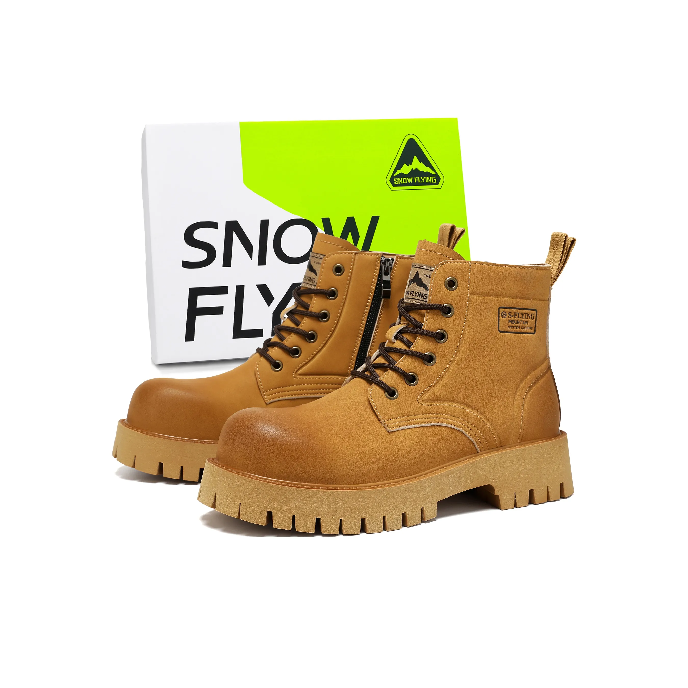 SNOW FLYING Зимняя коллекция тактических ботинок Короткий Мартин Boot Унисекс