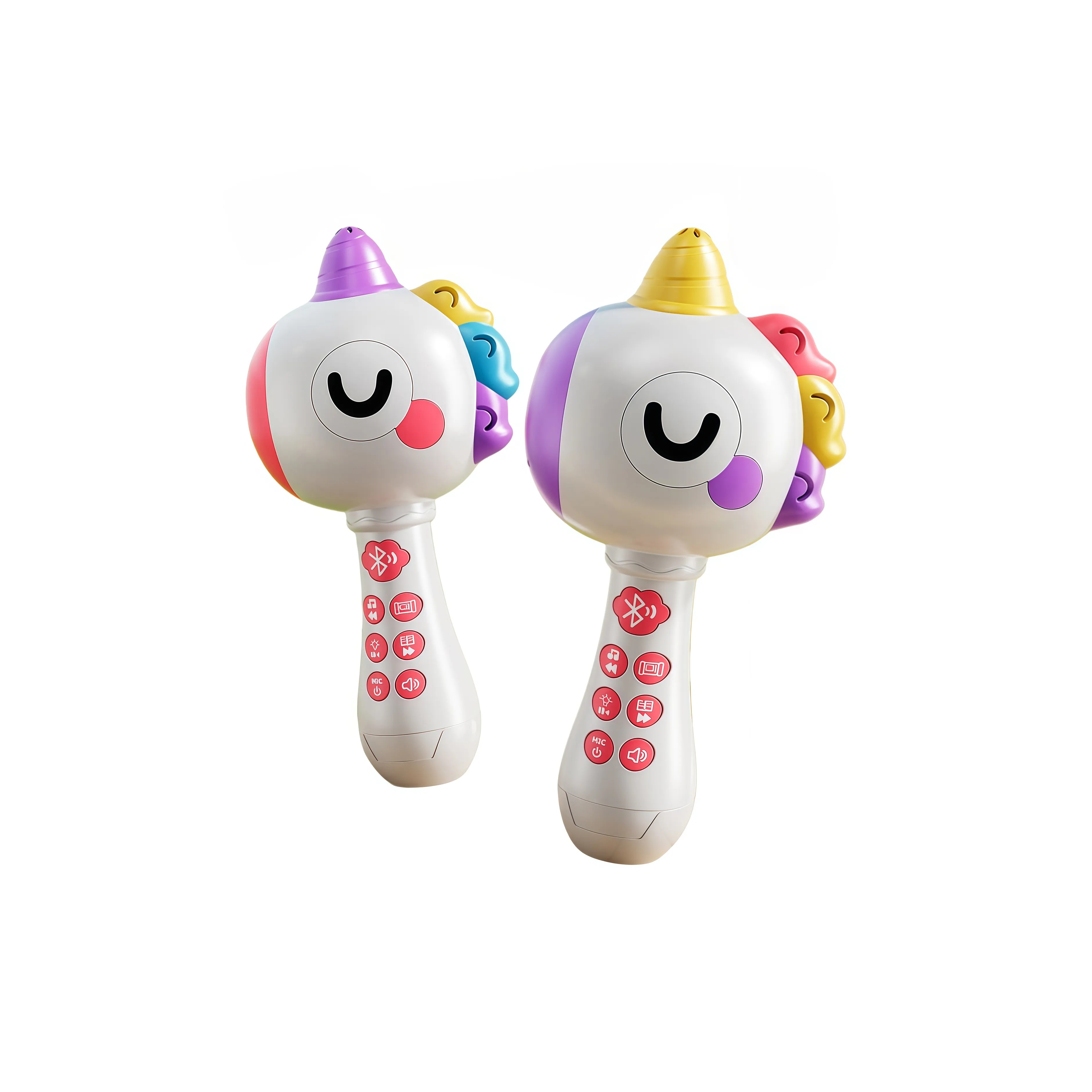 TEMI Без проводов Bluetooth Все в одном Микрофон Малыш Пение Усилители Многофункциональный Единорог Колонка