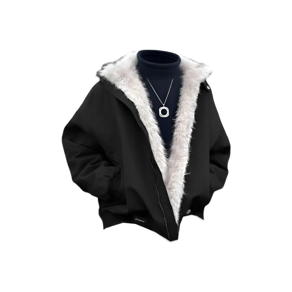 DOUBLEFISH Хлопковый пуховик унисекс