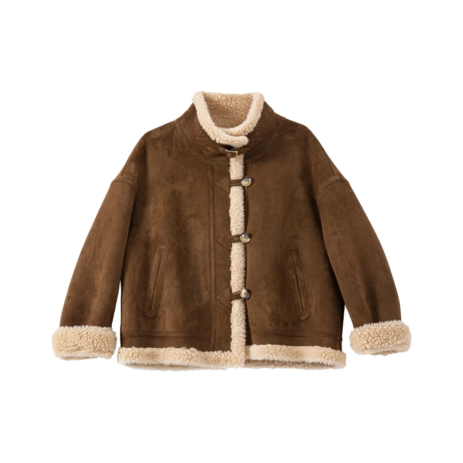 Le Alfashionline Мех Пальто Женское