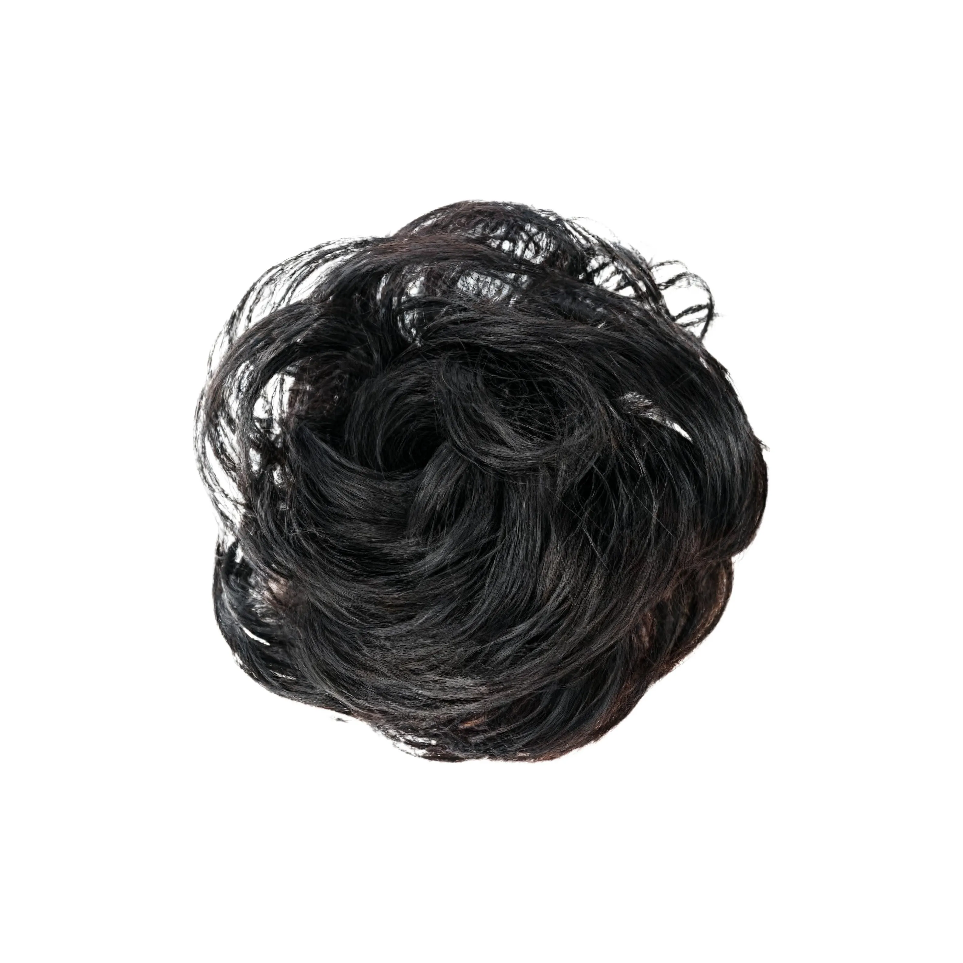 MUYAN Низкий Конский хвост с Реальными Волосами Перука Резинка для волос Женская