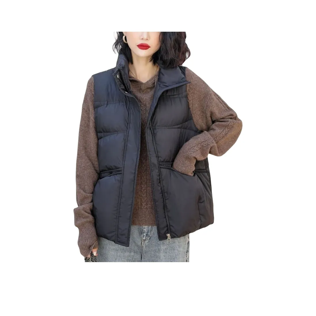 Cotton Gene Женские жилеты