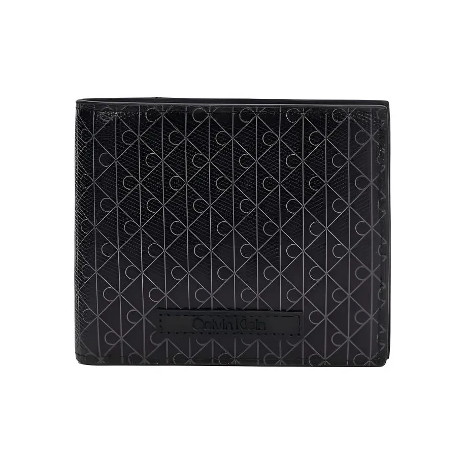 CALVIN KLEIN Ткань Кошелек Мужской Черный