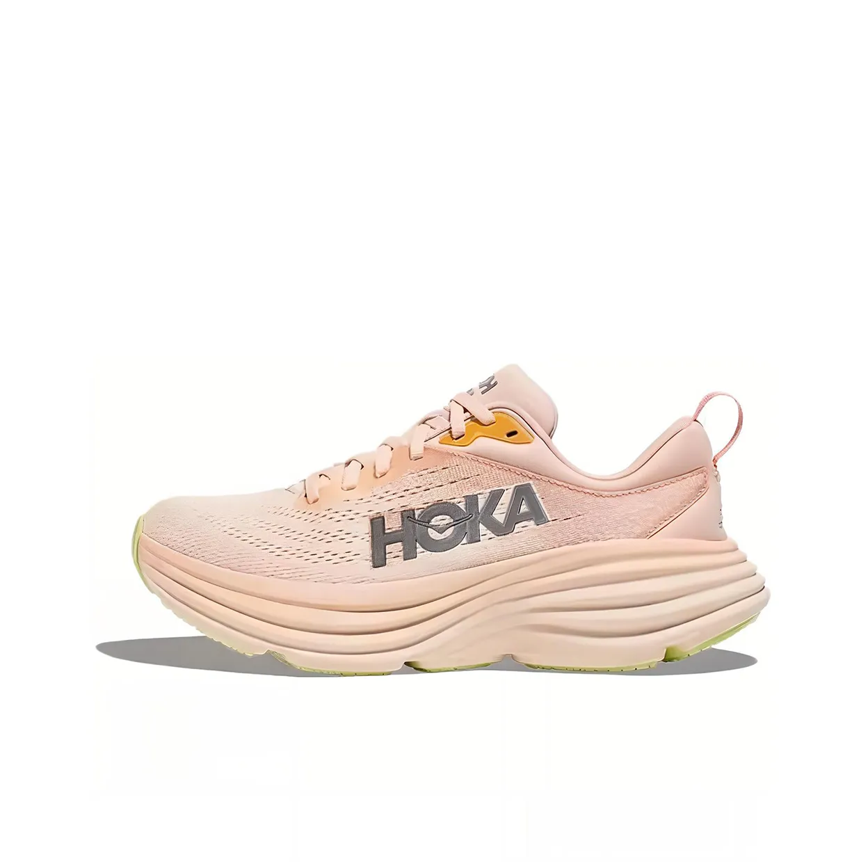 HOKA ONE ONE Bondi 8 Амортизация Противоскользящий Дышащий Поддержка Легкий Отскок Низкий Топ Бег на длинные дистанции