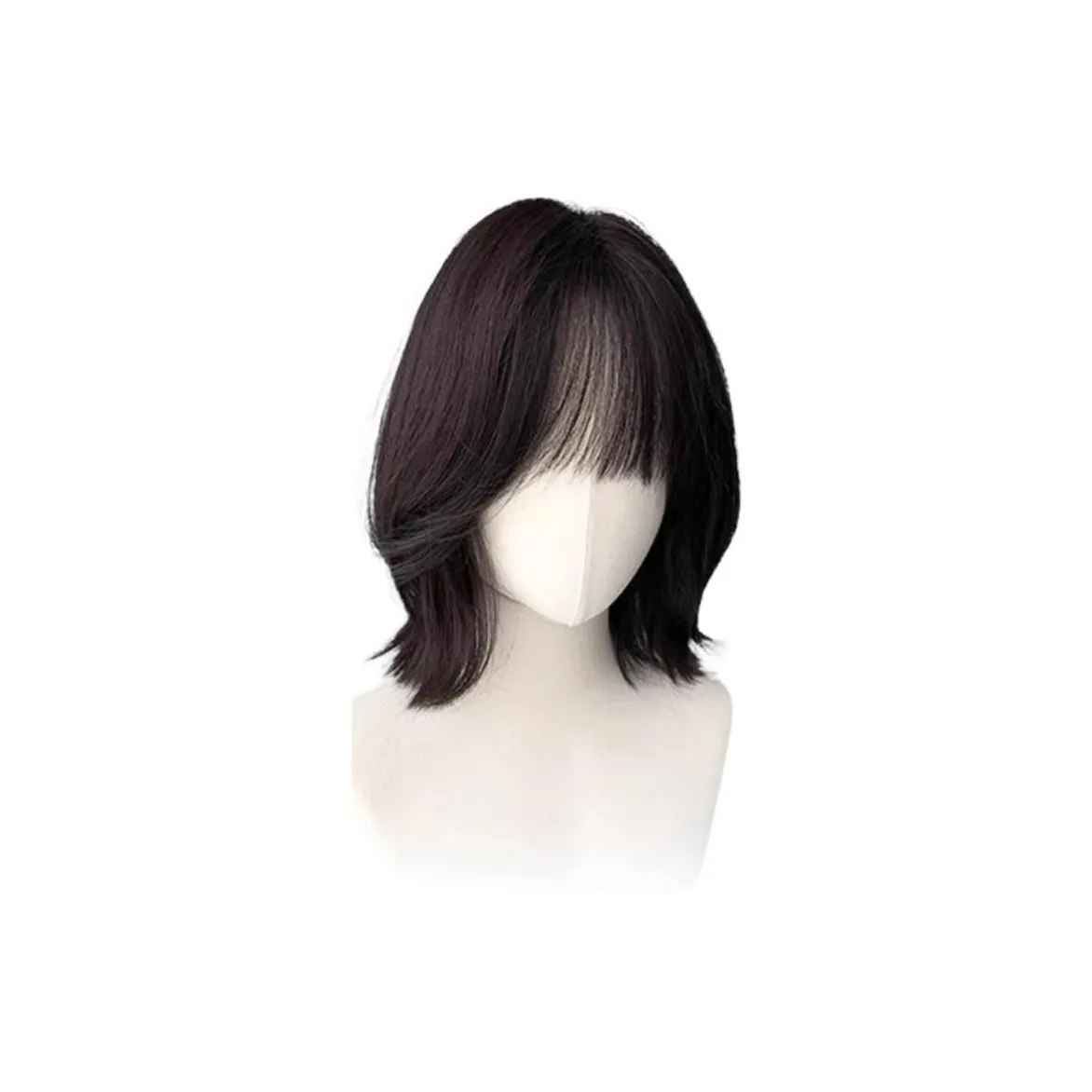 FYOSEE Полный парик Короткие волосы Для Женщин Естественный Бесшовный Синтетический Человеческие волосы