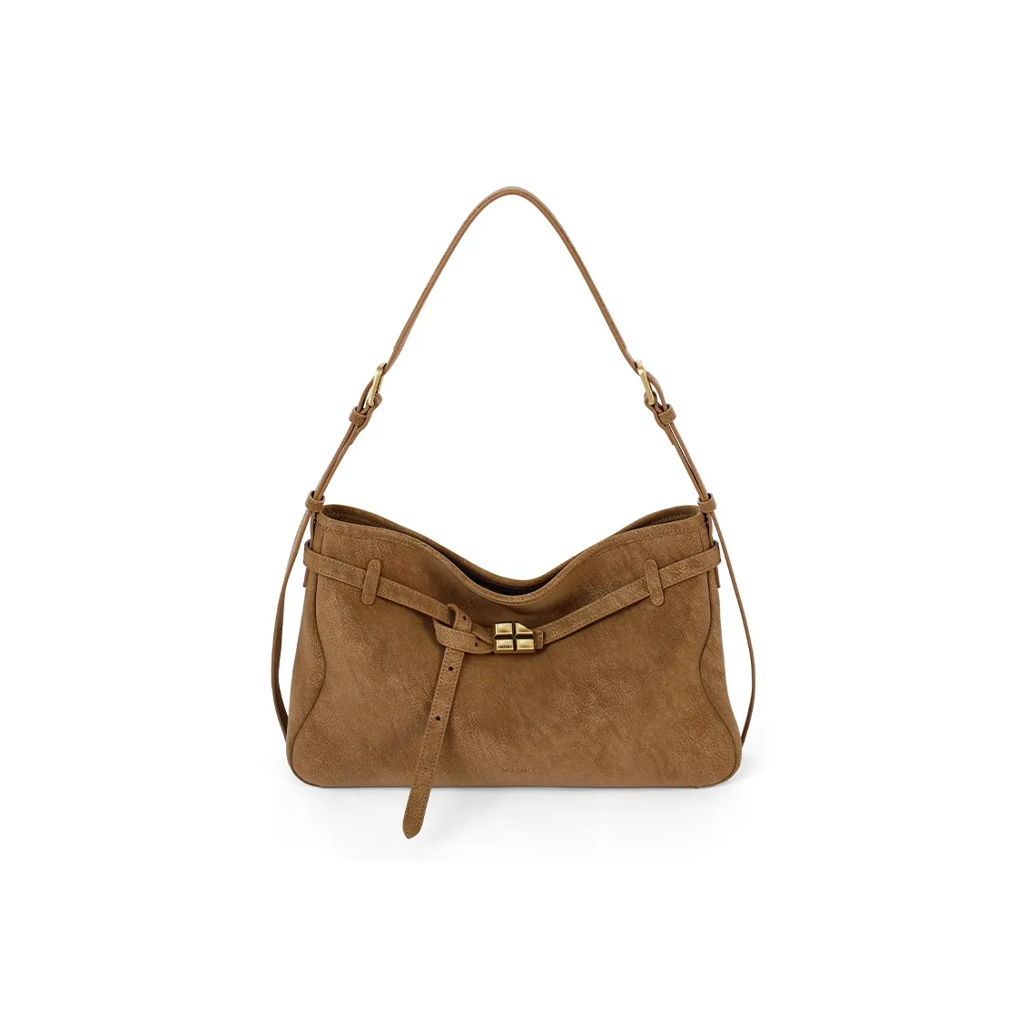 Simedin Коровья кожа Тоут Сумка Сумка через плечо Большая Женская Warm Camel Коричневый Эбеновый
