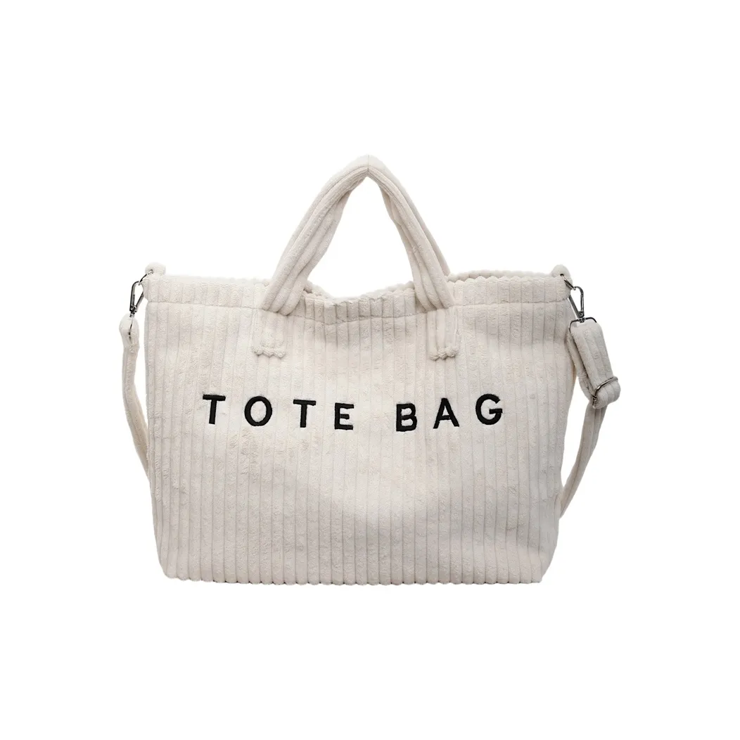 TOUTSEUL YOLO Вельвет Сумка через плечо Стандартная Женская Белая Черная Зеленая Коричневая