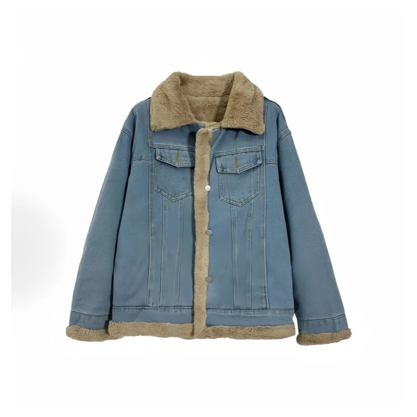 TSKIU Синий Женские пуховики