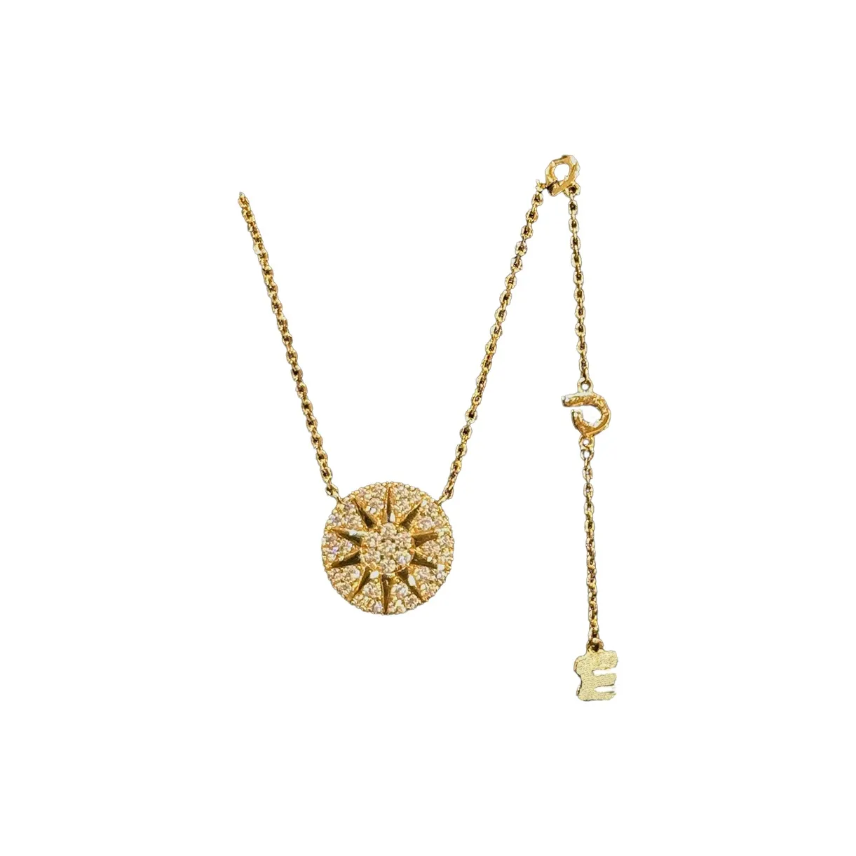 Apm Monaco Сплав 18K золото покрытие циркон ожерелья унисекс золото