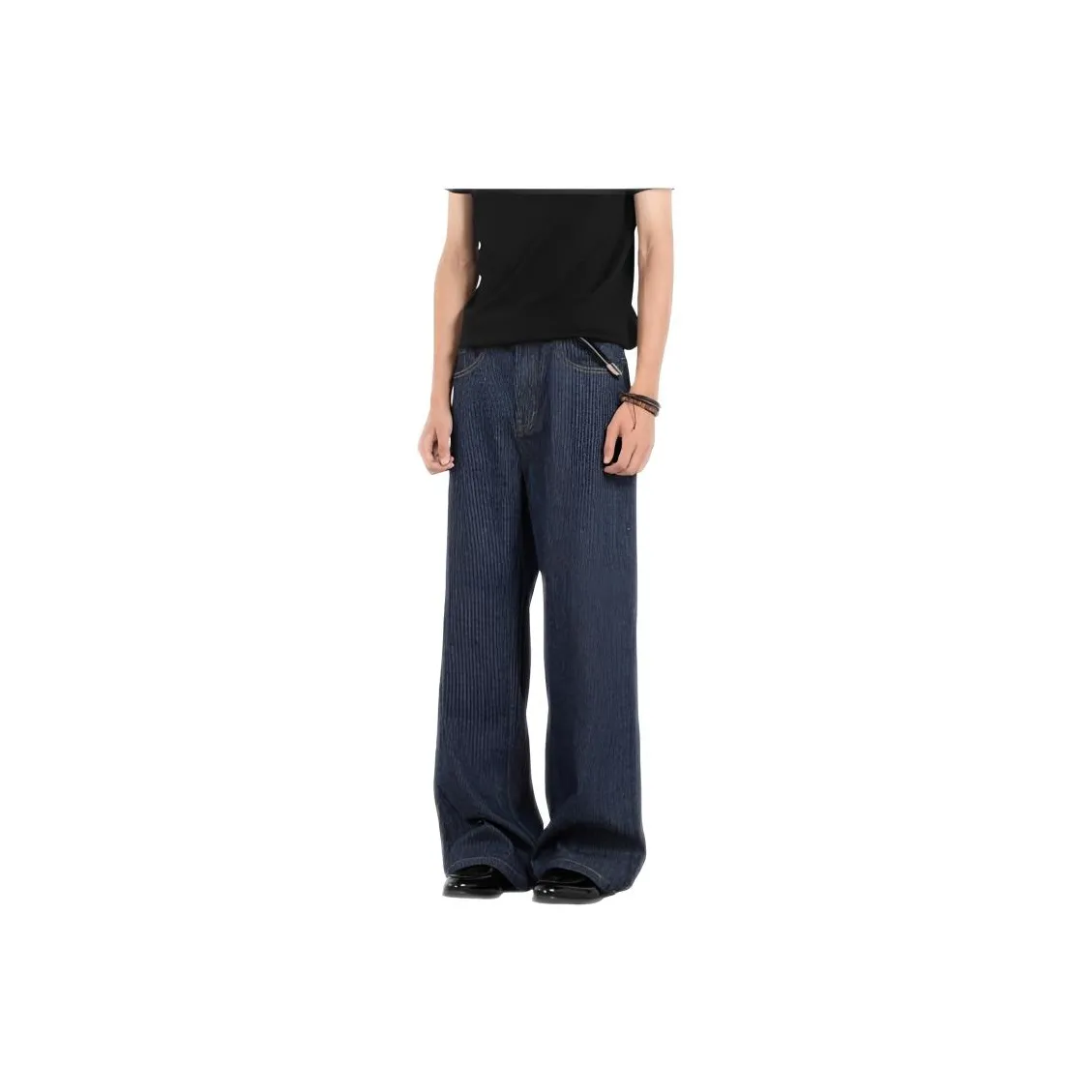 GOYN Blue Unisex Jeans GOYN Синий Унисекс Джинсы