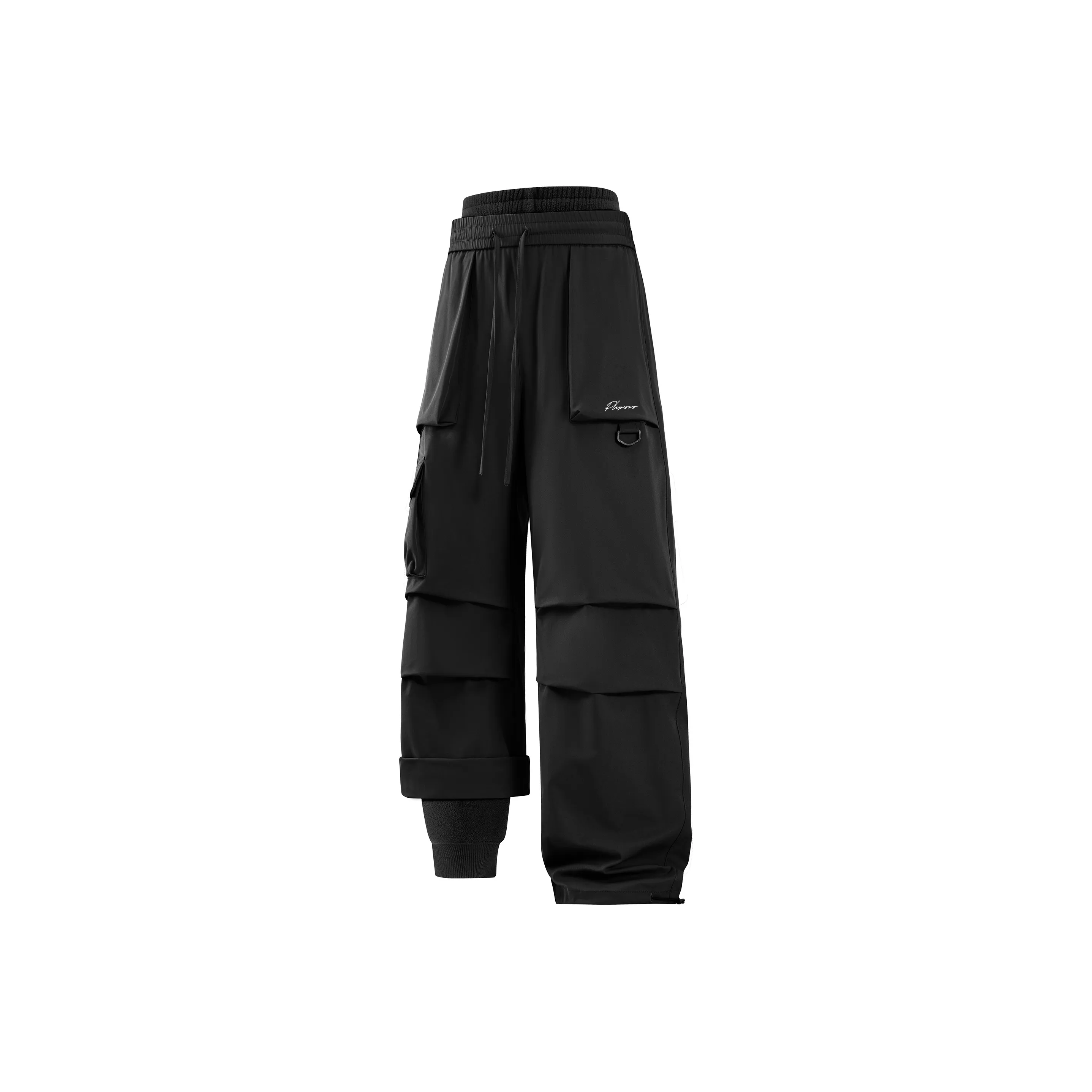 PLUSWOWO Ветрозащитные штаны унисекс