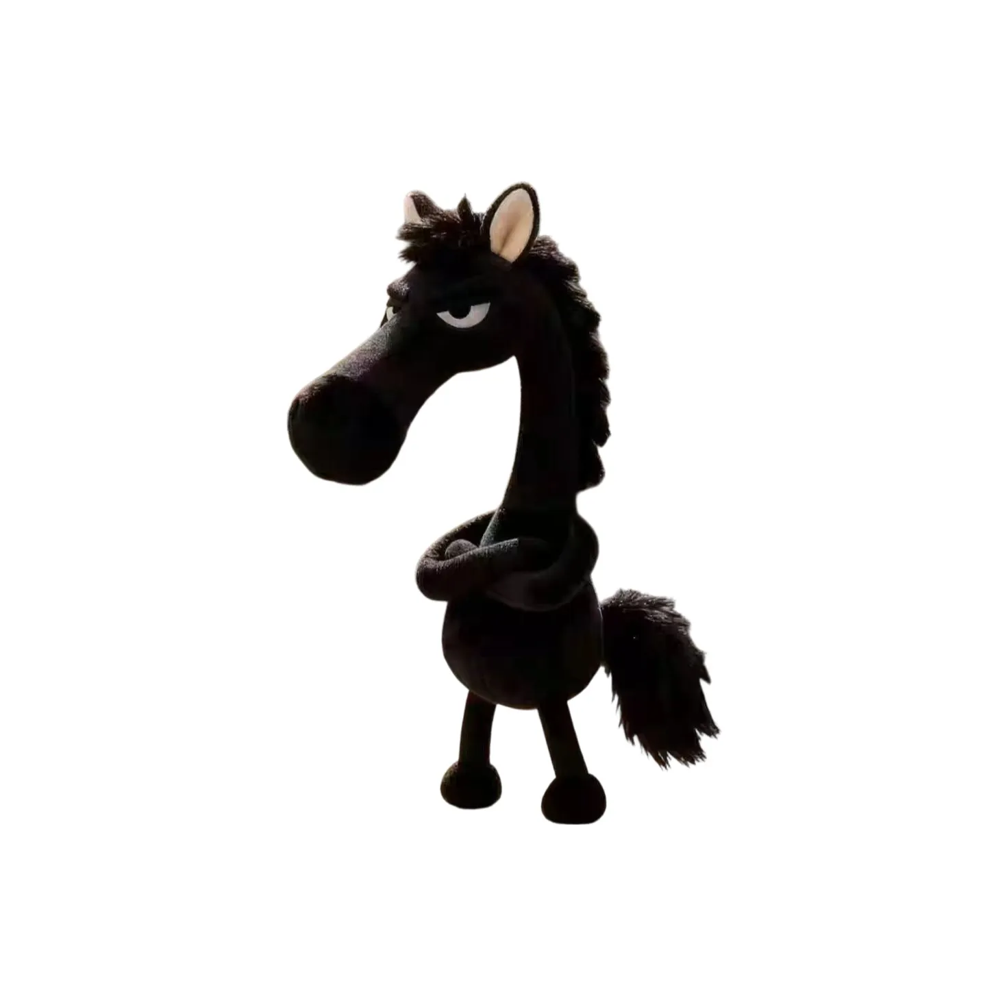 Ian Bay Heaven Sent Черный Лошадь Талисман Пони Плюшевый Подвеска 15 см Длина Тела