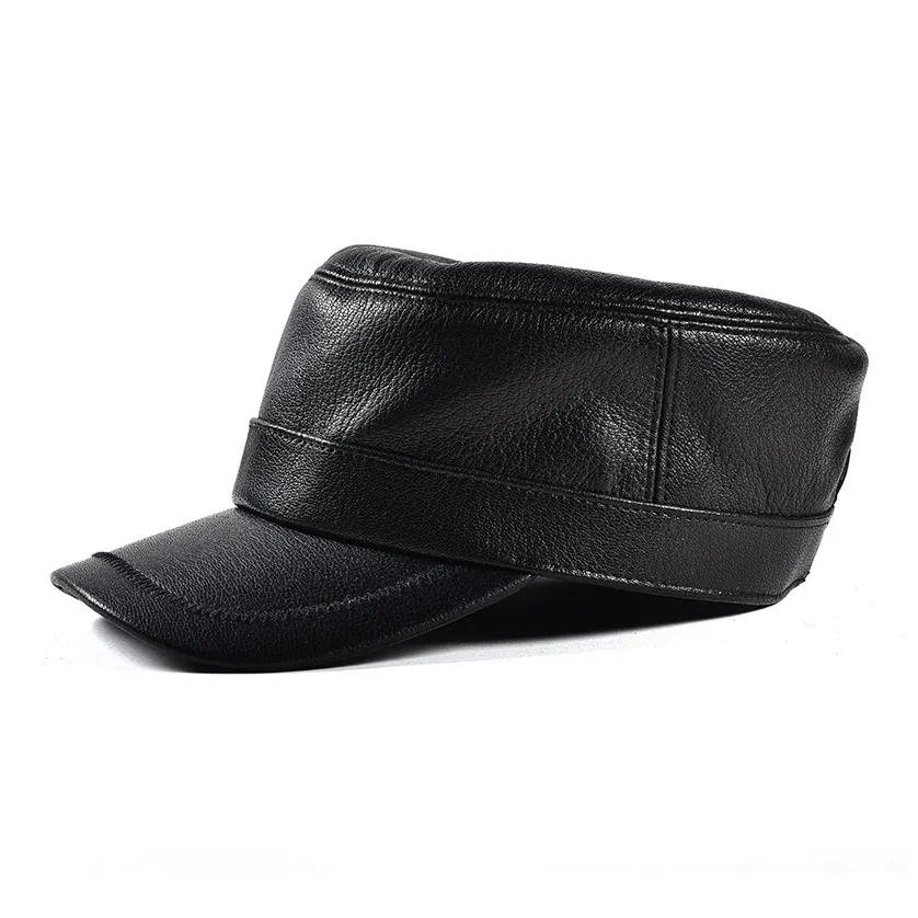 MH Овчина Цилиндрическая Шляпа Мужская