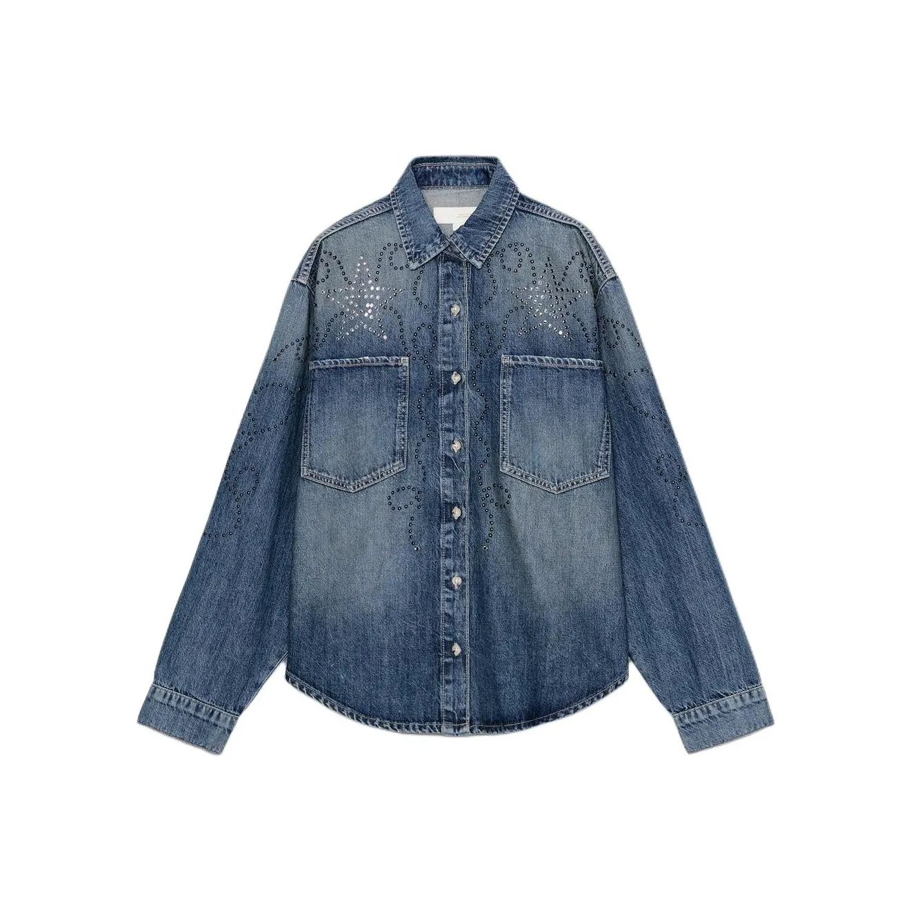 ZARA Collaboration Синие Женские Рубашки