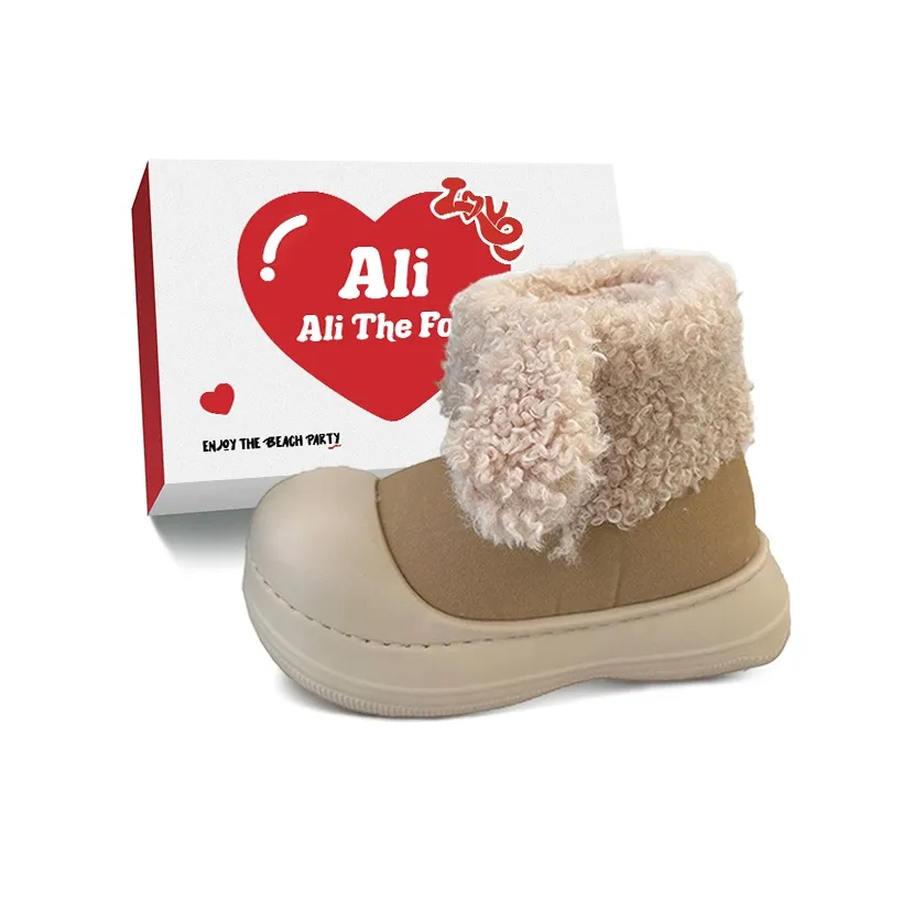 Али Тх Фокс Круглый носок Плюшевый Щенок Милый Короткий Снекер Женские