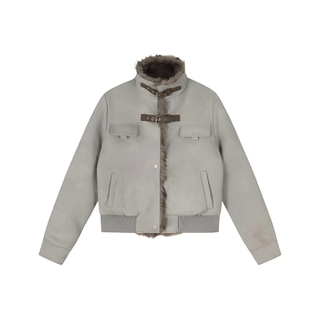 MDEHT Изображение Цвет Утолщенный и с Флисовой Подкладкой Женское Пальто