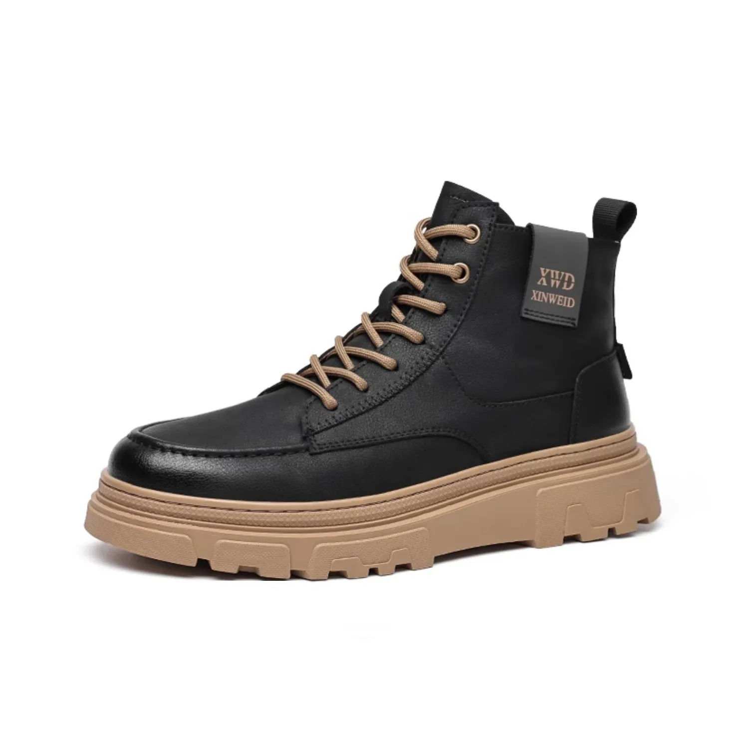 SENJIALUO Короткий ботинок Martin каблук 3 см мужской