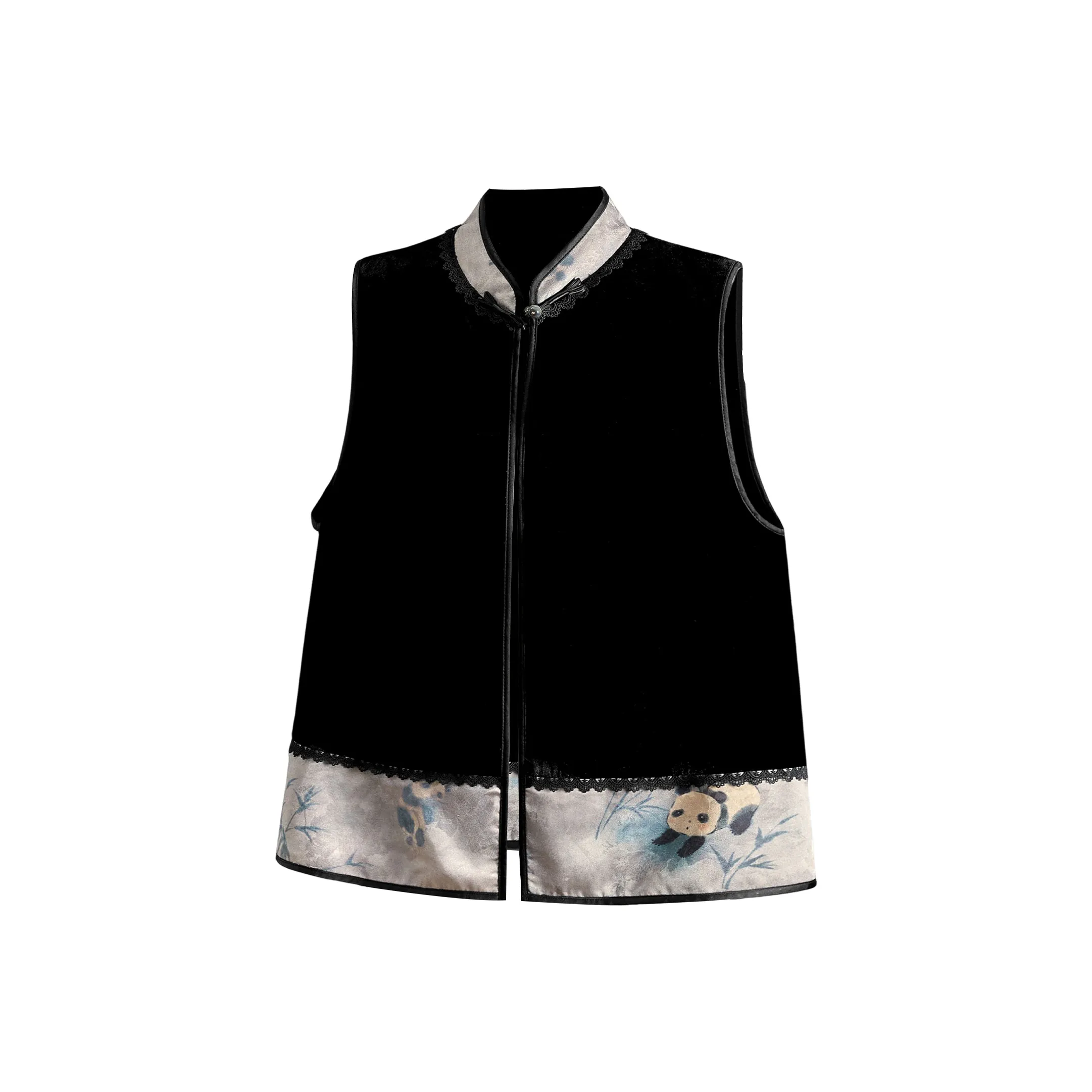 TOUCH Жилет Женский Черный и Асфальтовый Серый