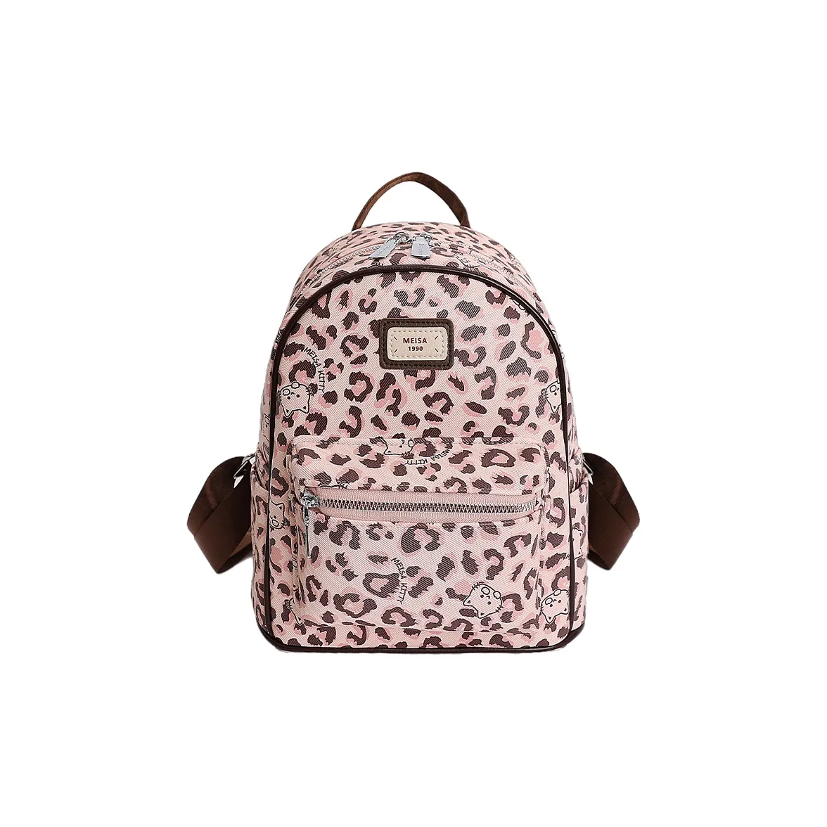 NANXIAOXIANG ПУ (полиуретан) Рюкзак Унисекс Розовый Коричневый Черный