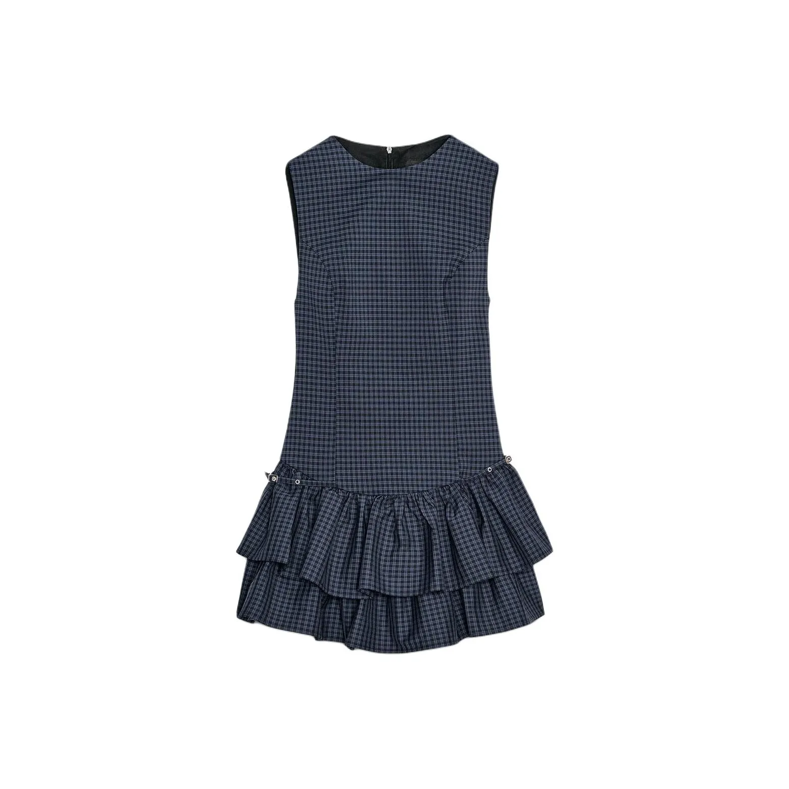 ZARA Collaboration Индиго Женские Платья без рукавов