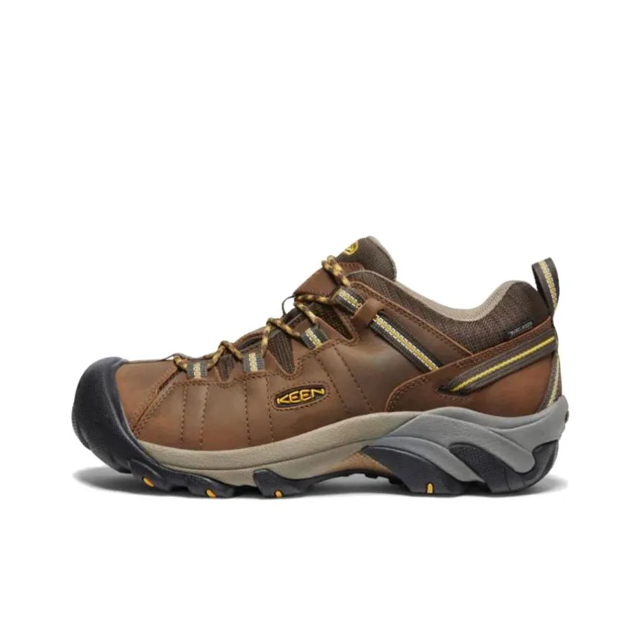 KEEN Targhee II Амортизация Легкий Низкий Топ Уличная Обувь Мужская Коричневый
