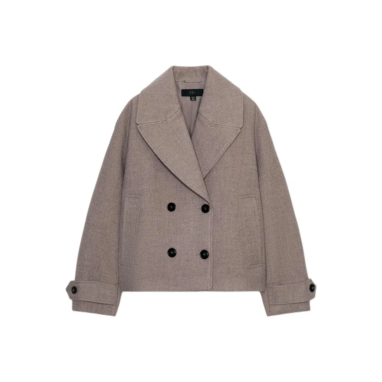 ZARA Collaboration норковое женское пальто