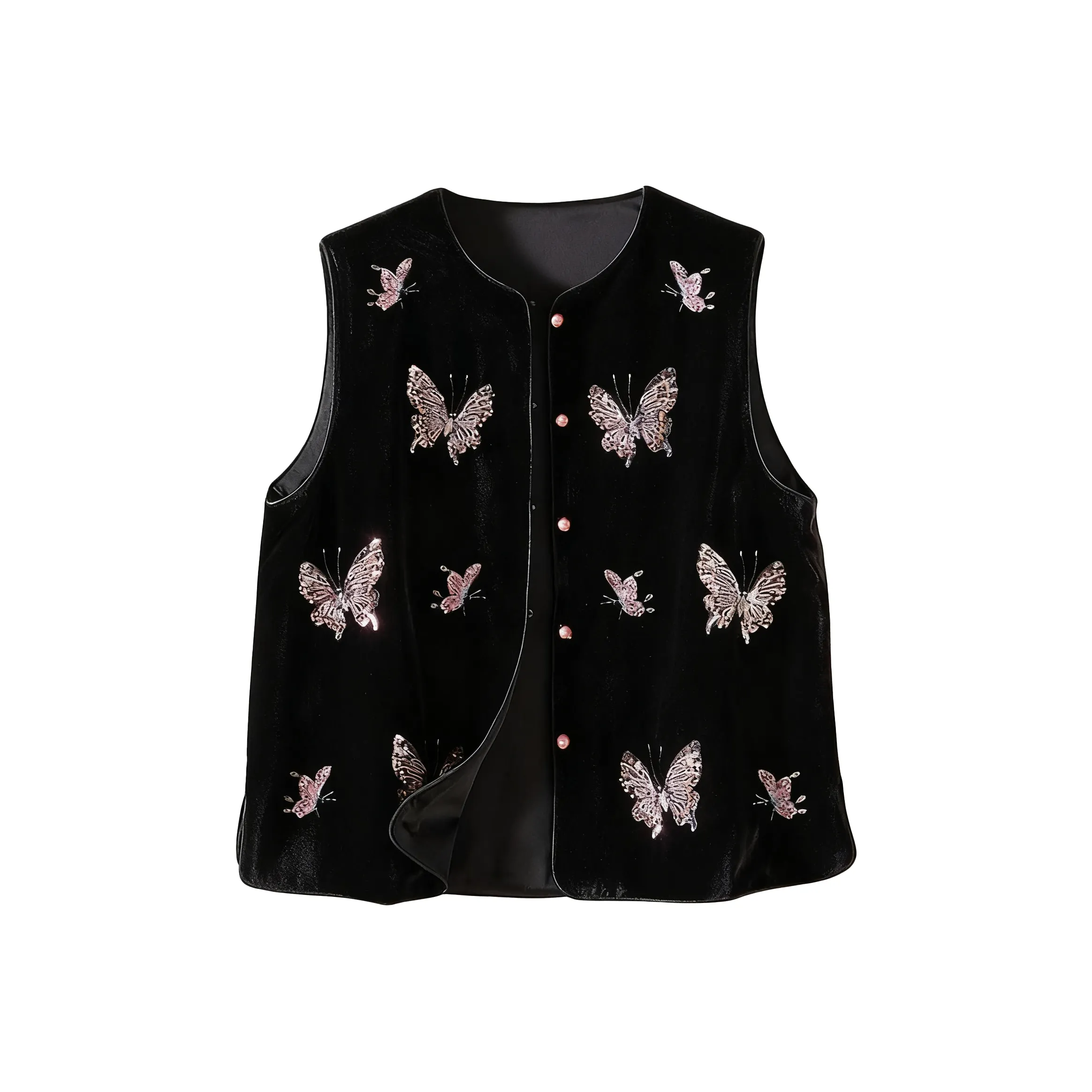 AURORA DIARY Новый китайский стиль Жилет Женские