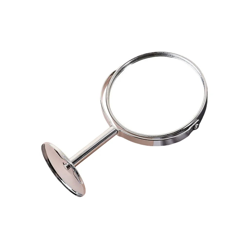 CIBO HD Двойной Сided Зеркало для макияжа из металла с увеличением вращающееся на 360 градусов маленькое зеркальце