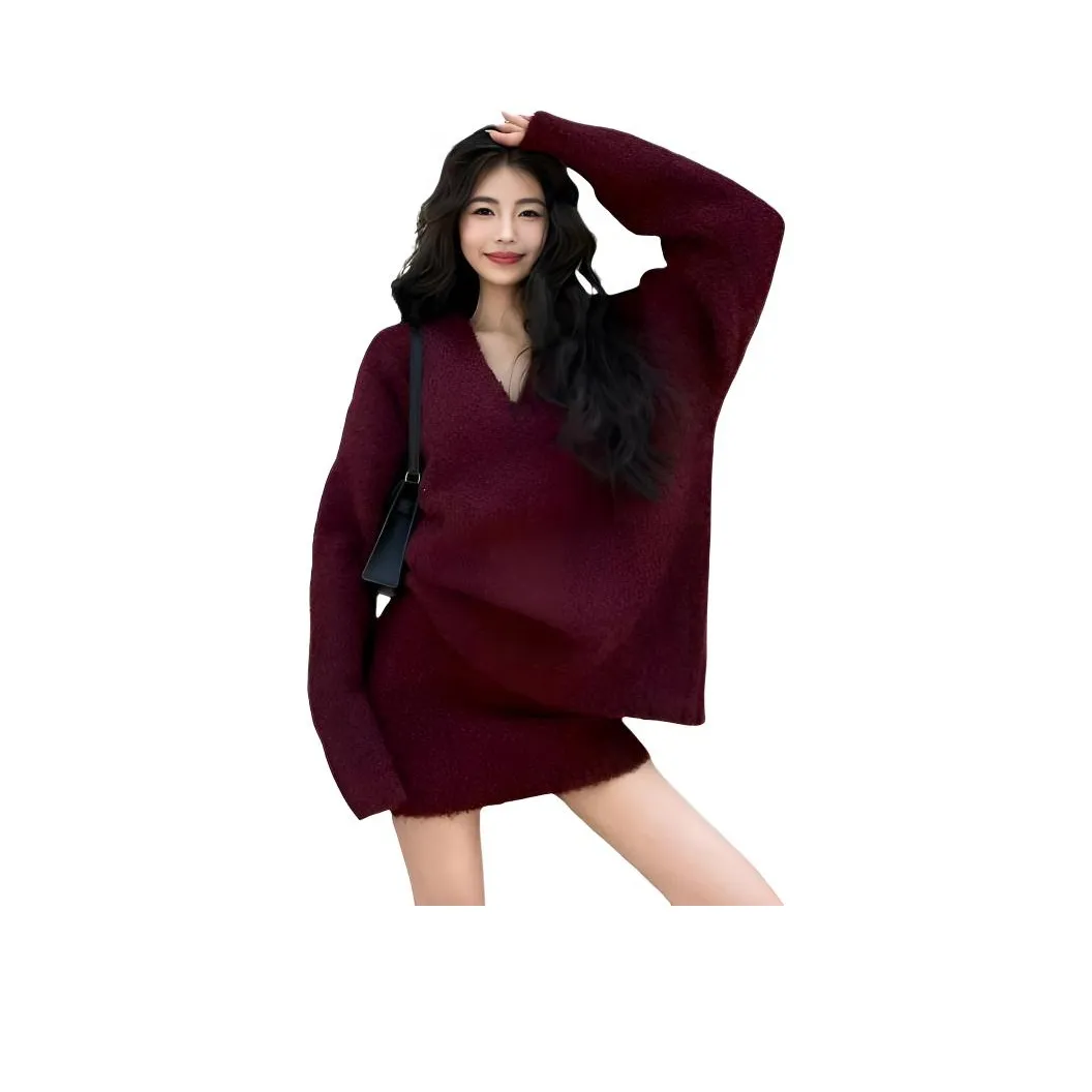 MDEHT Бургунди Женские Комплекты с Юбкой