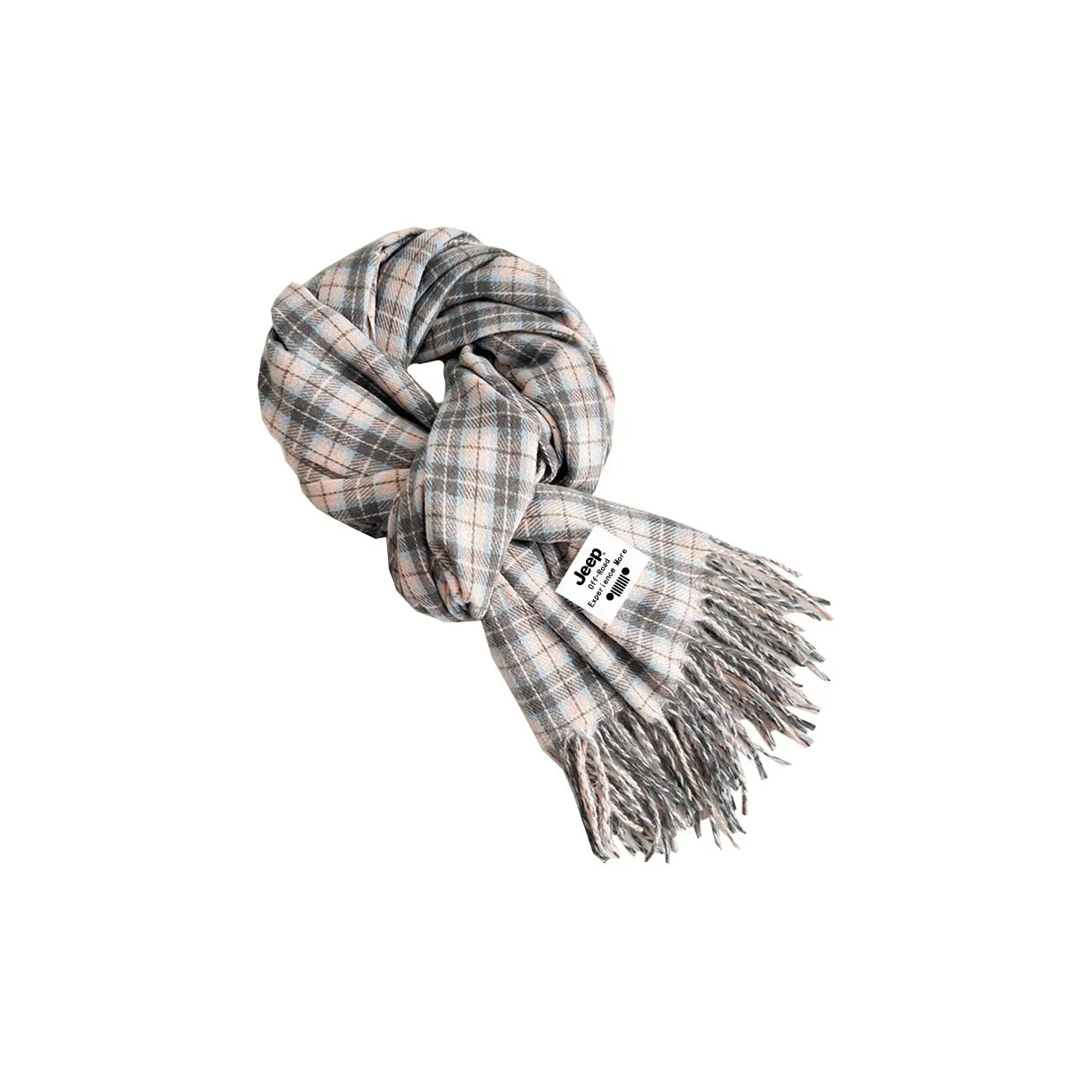 Jeep Полиэстер Трикотаж Шарфы Унисекс