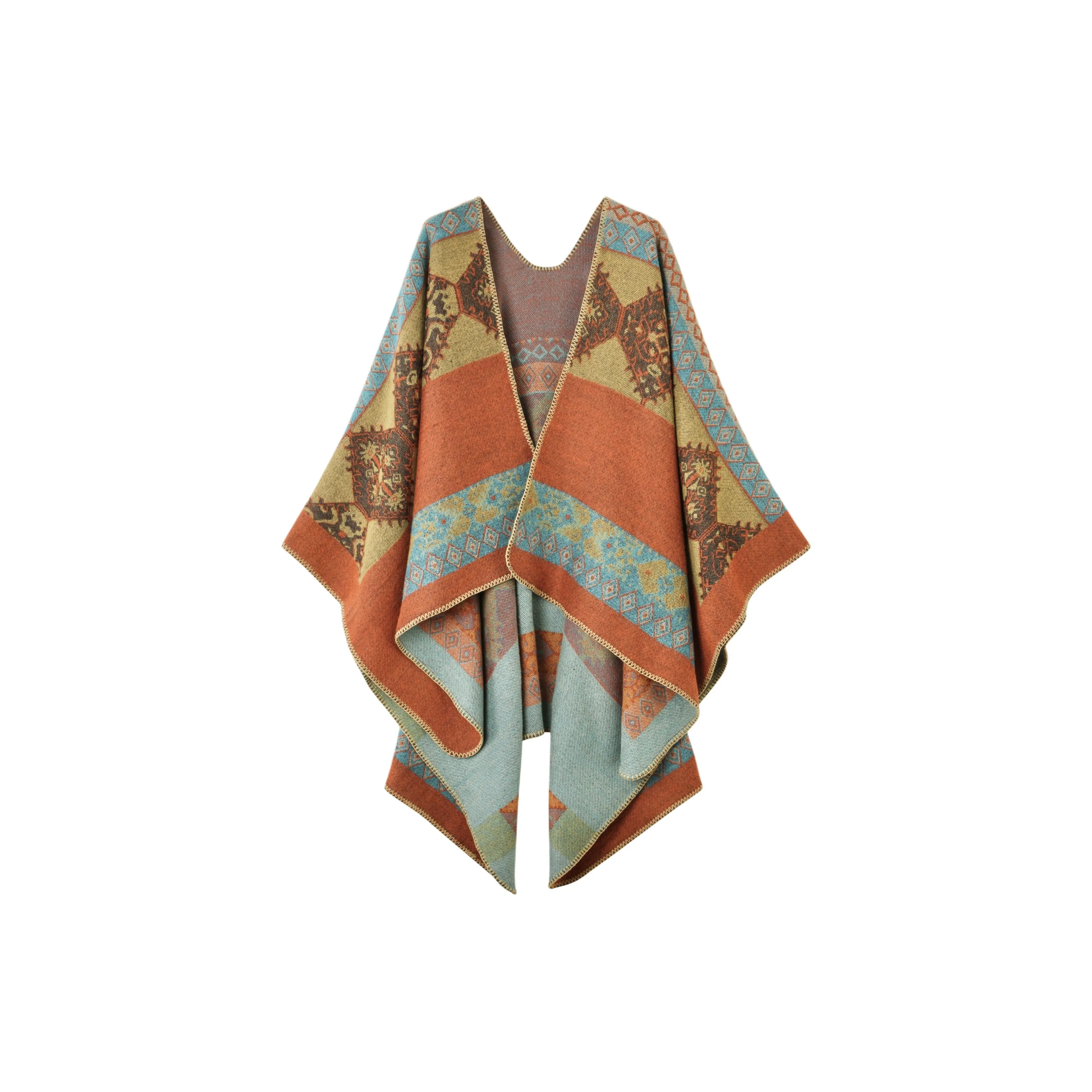 VIVIWELL Искусственный кашемир Палантины Женские