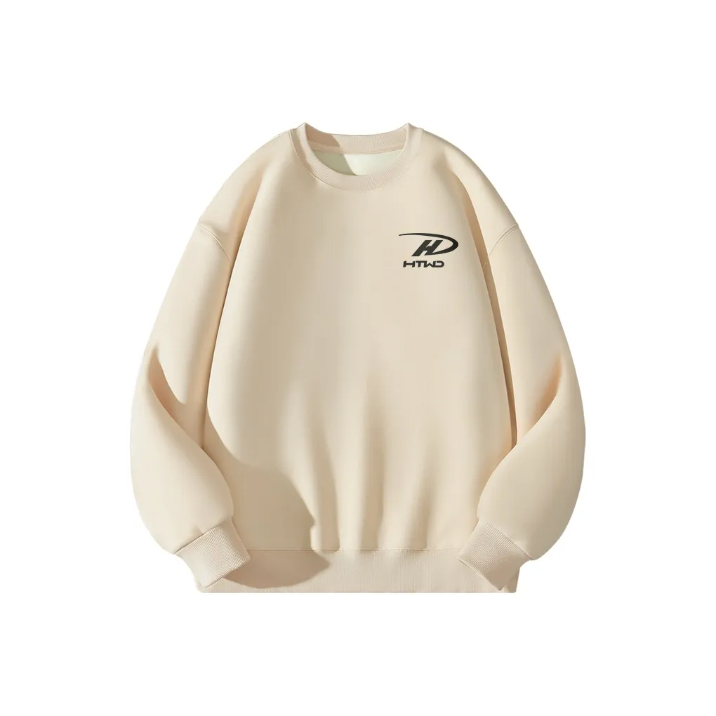 Hotwind Свитшот с круглым вырезом горячий воздух следы с принтом унисекс