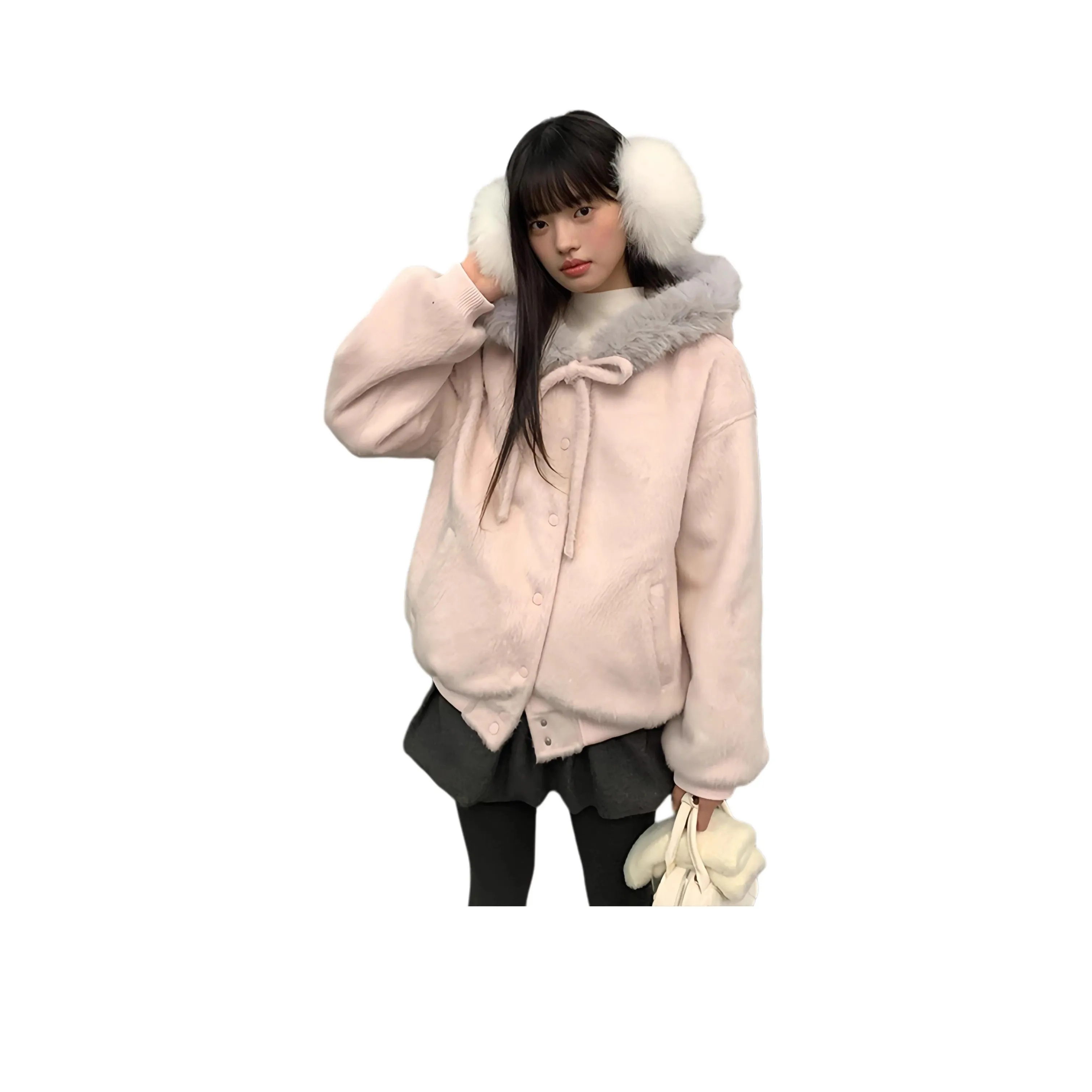 Cotton Gene Розовый Женский Свитшот